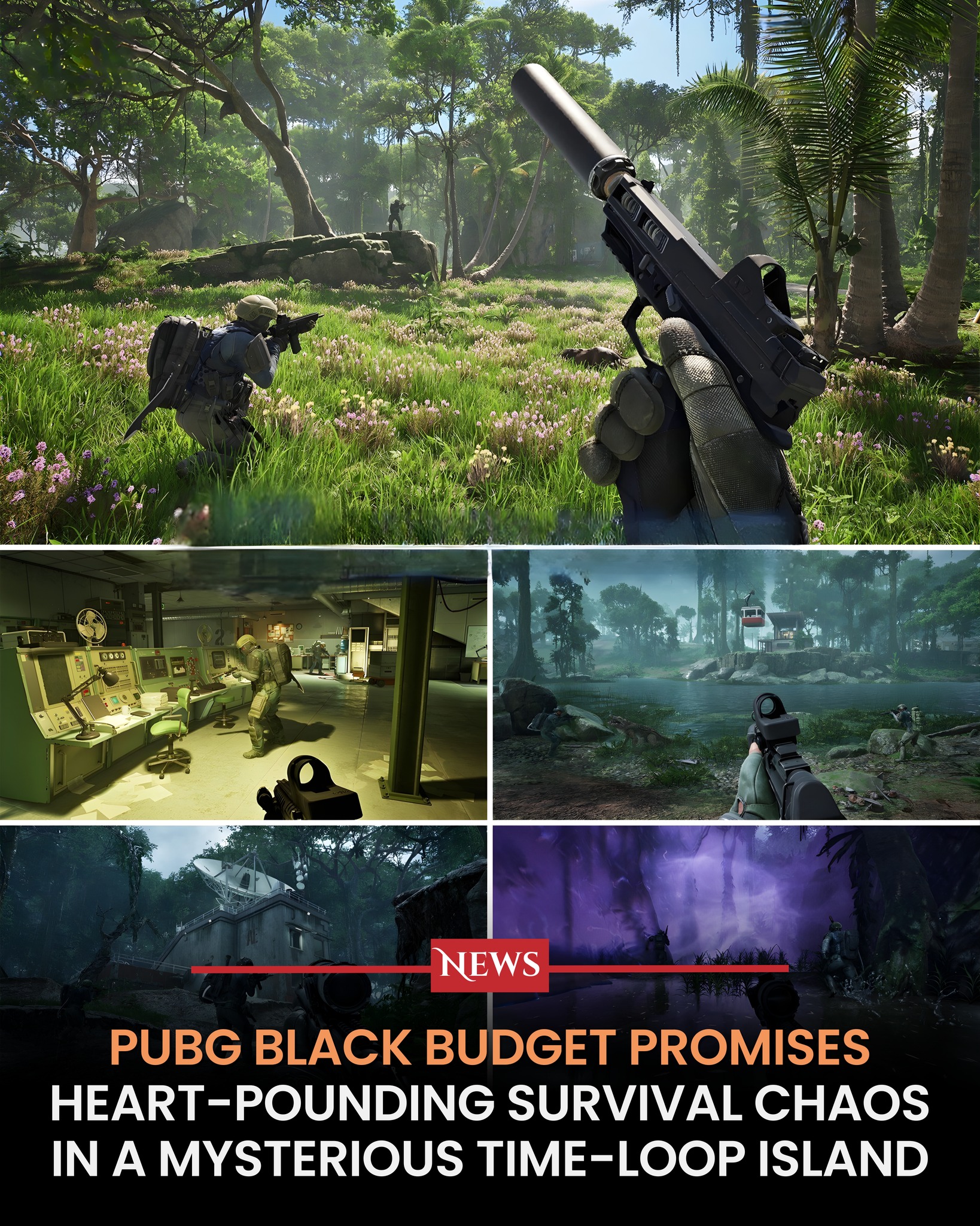Canonical - PUBG Black Budget drops players into a shifting island ...