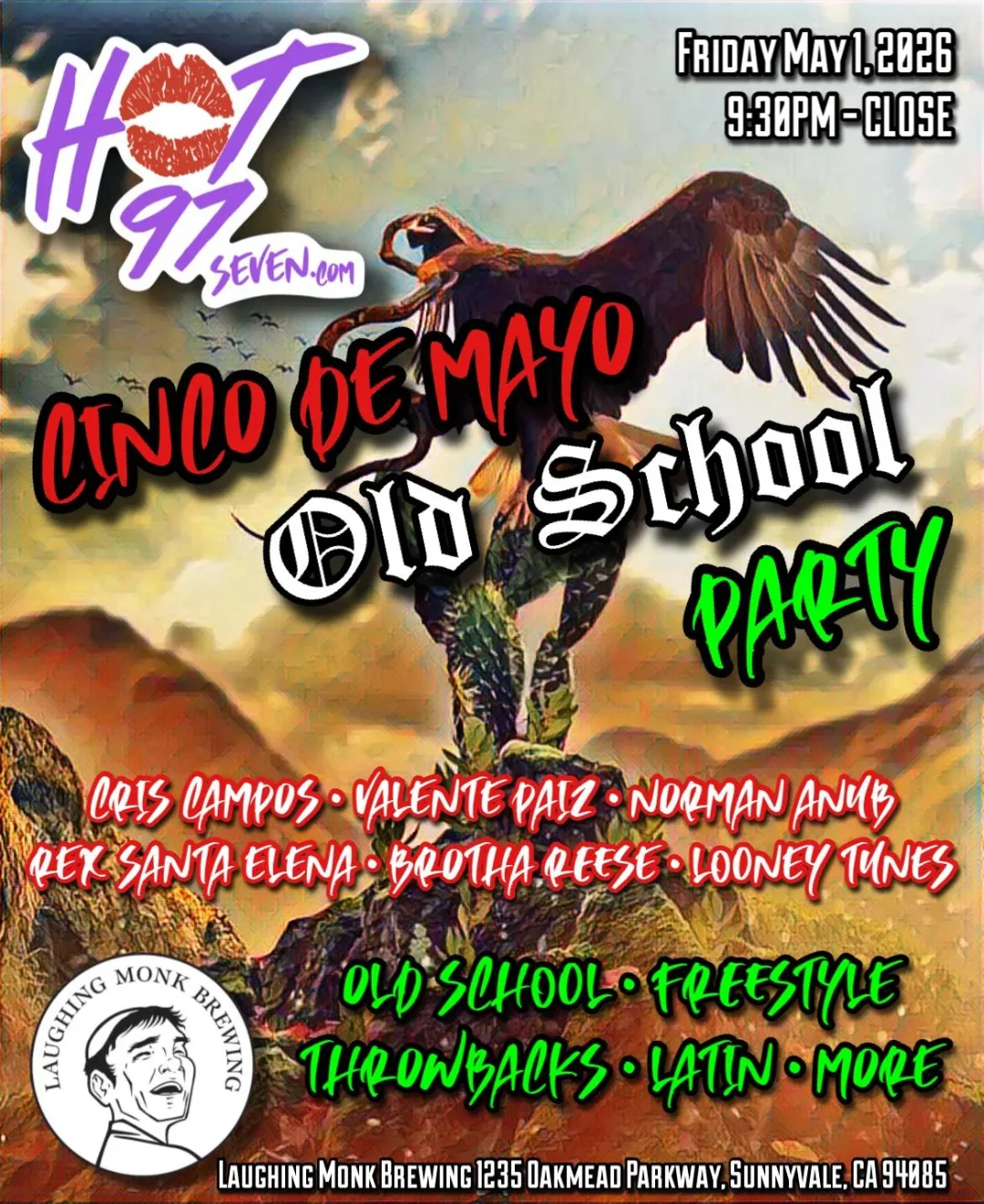 This Friday Night in Sunnyvale! NO COVER 9:30 - close