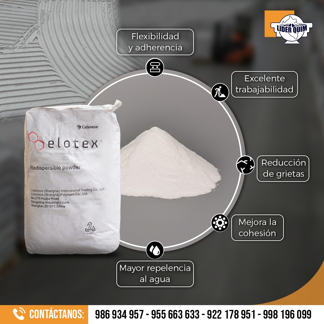 🥇ELOTEX es un aditivo clave en... - LIDER QUIM S.R.L | Facebook