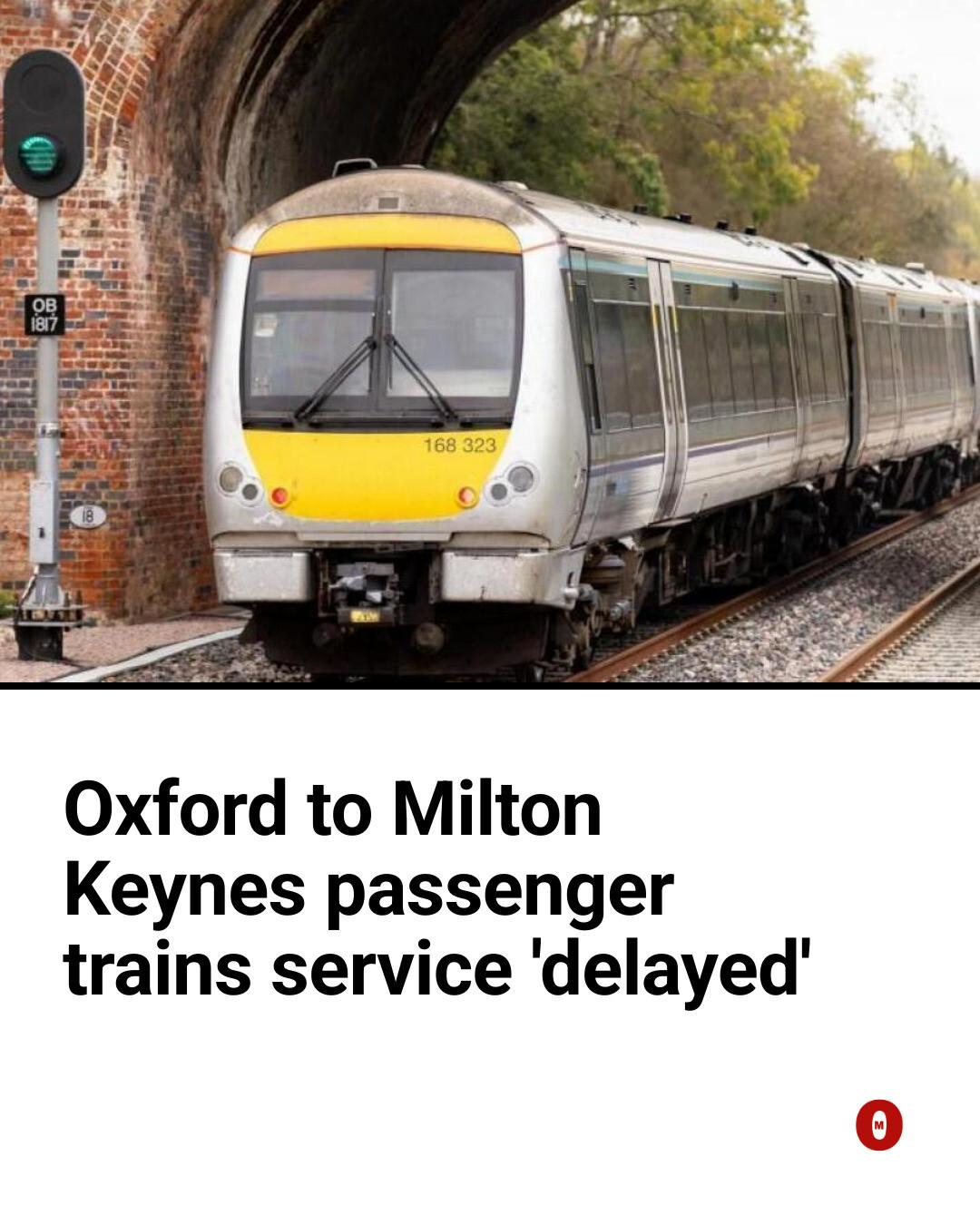 Oxford - Oxford to MK trains in the sidings🚅 | Facebook
