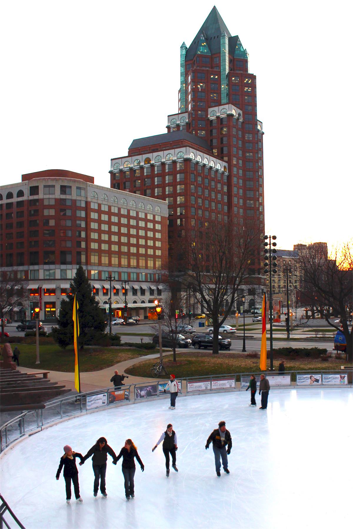 Slice of Ice at Red Arrow Park | Milwaukee WI