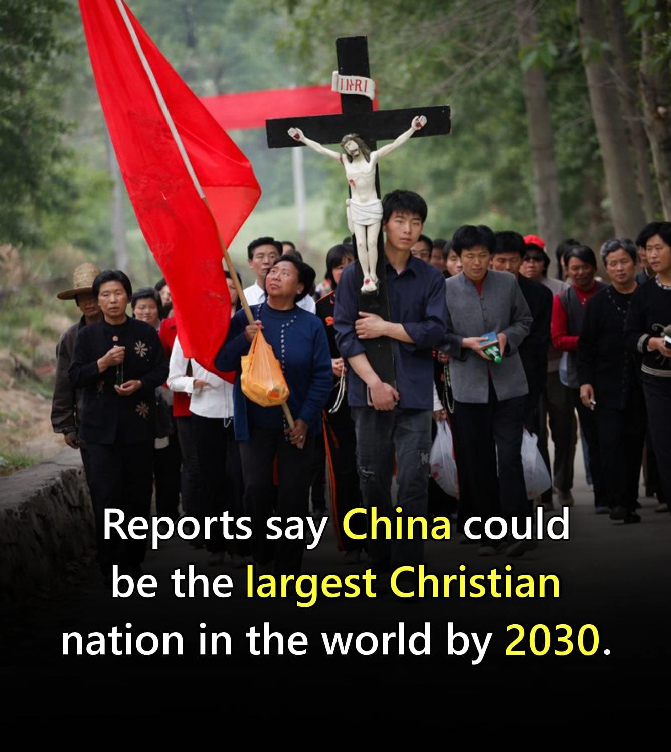 No - Reports suggest China could become the world’s largest Christian ...