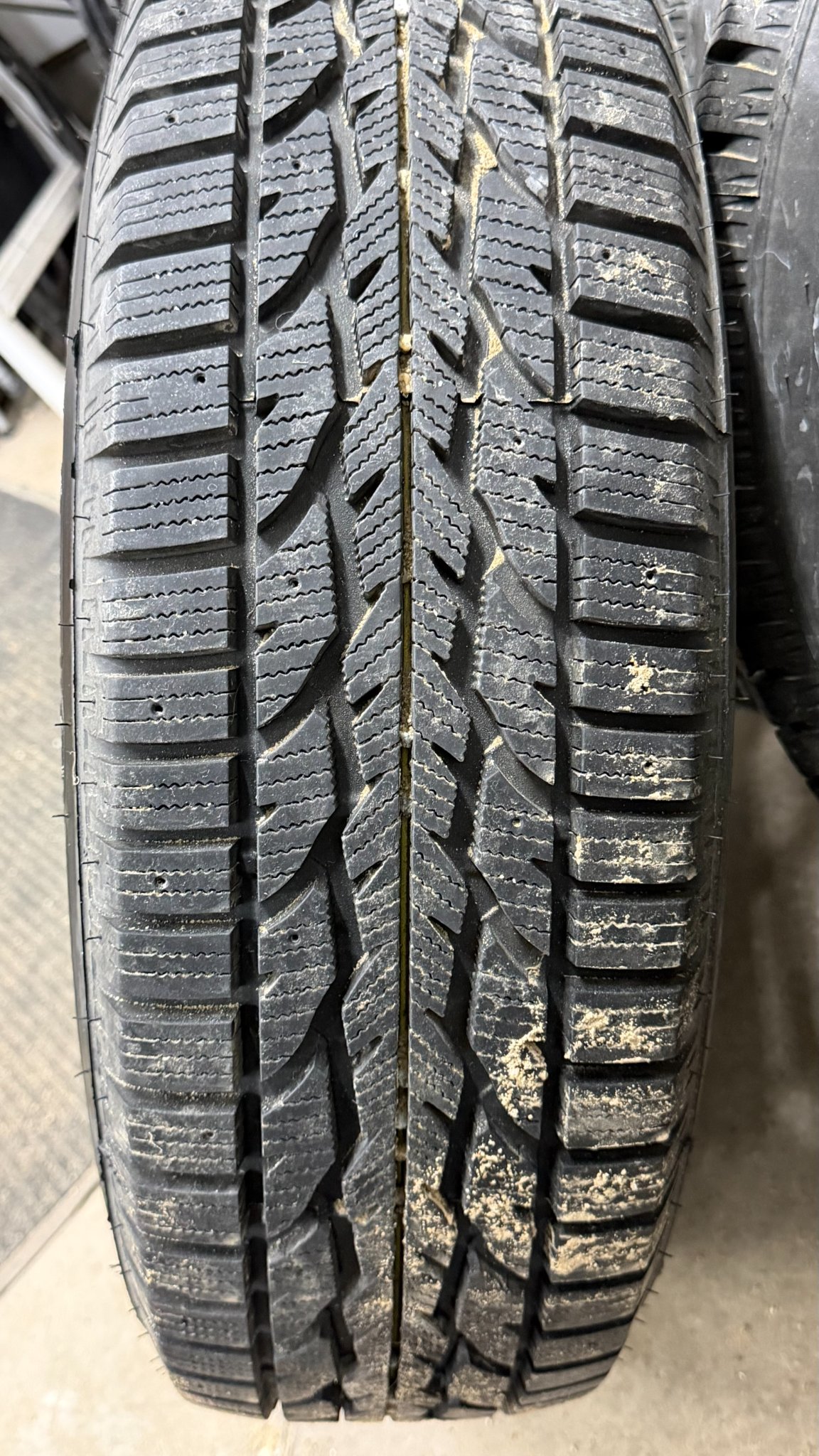 Tires and Rims: Firestone Winterforce 2 UV 215/70R16 mounted on rims ...