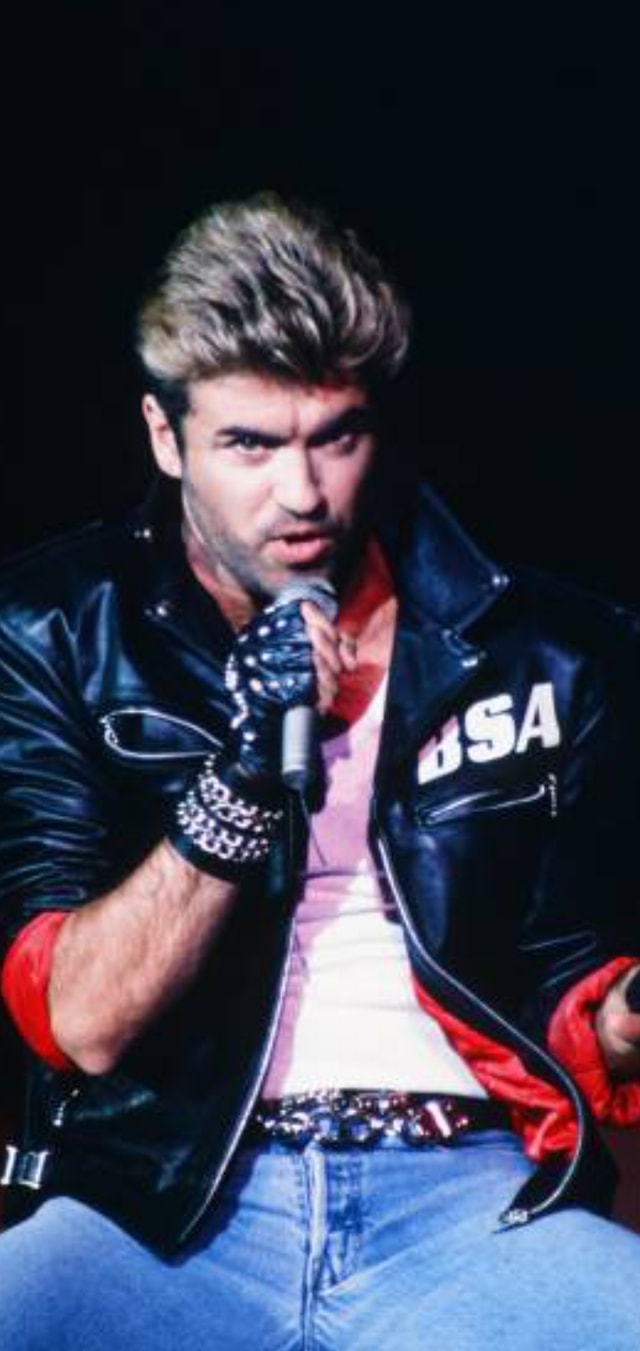 George Michael On Tour English singer and songwriter George