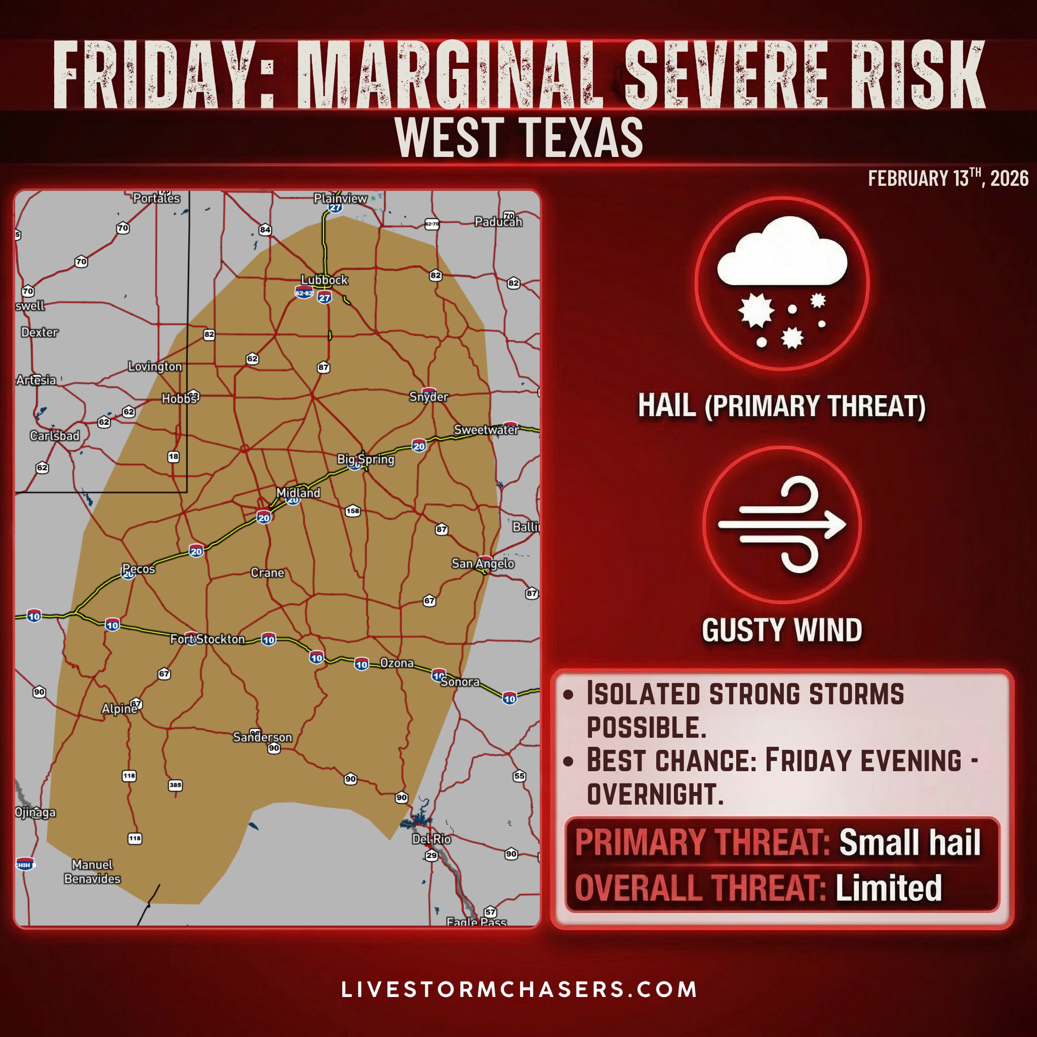 Live - ‼️A Marginal Risk (Level 1 of 5) is in place for parts of West ...