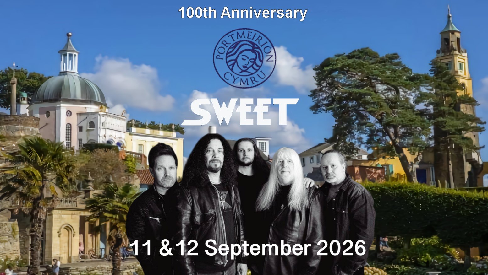 The Sweet - Portmeirion 100 Anniversary. 1926-2026. Today... | Facebook