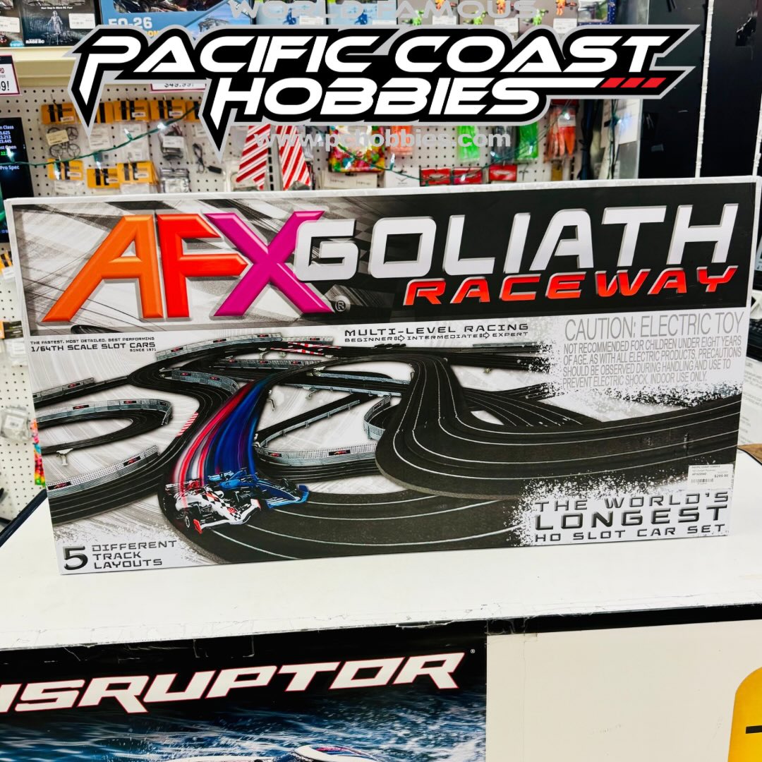Pacific - The #AFX Goliath Raceway Slot Car Set has arrived ☃️🏁 This ...