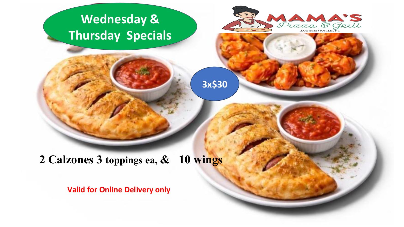 Mama's Pizza and Grill | Jacksonville FL