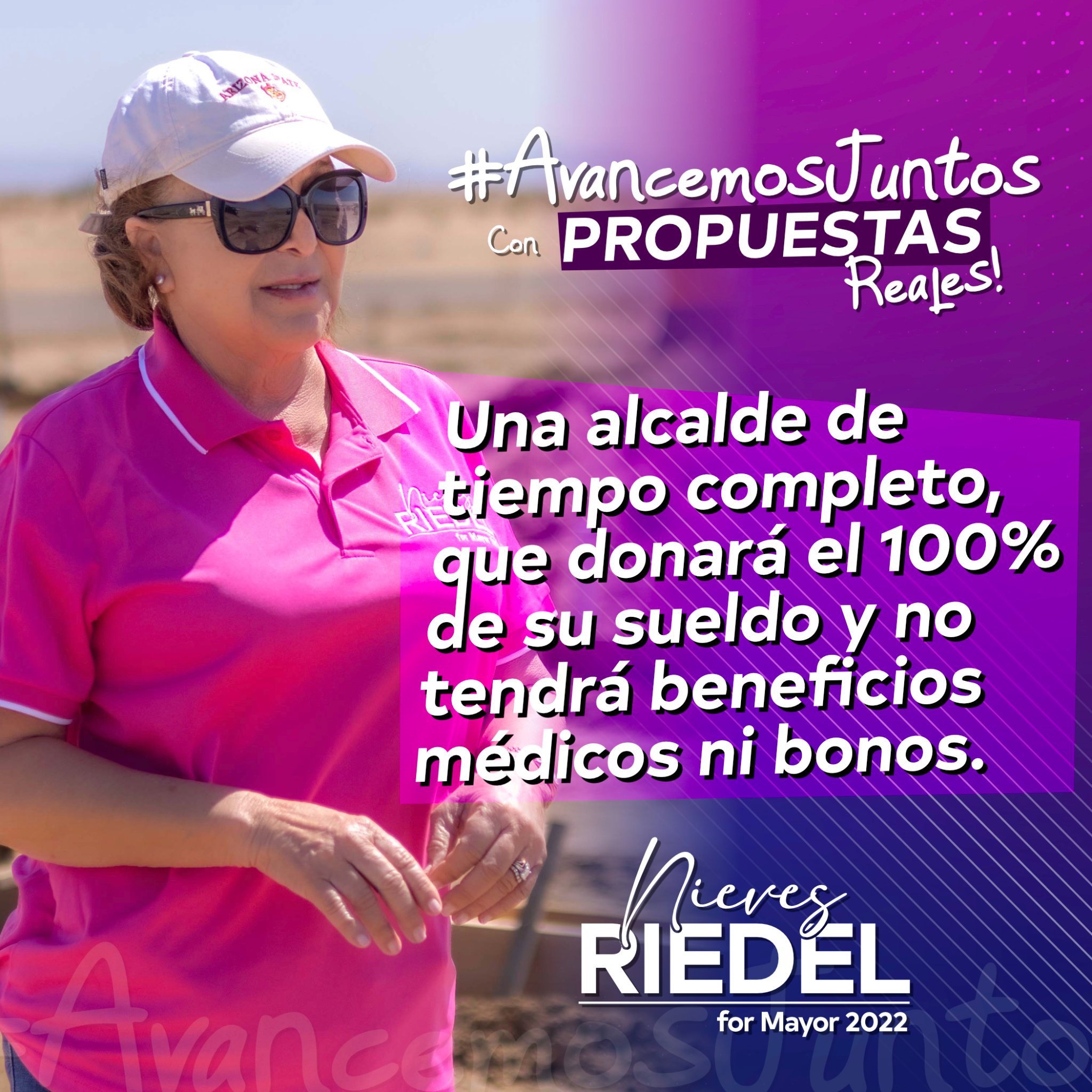Seré una Alcalde de... - Nieves Riedel Mayor of San Luis AZ