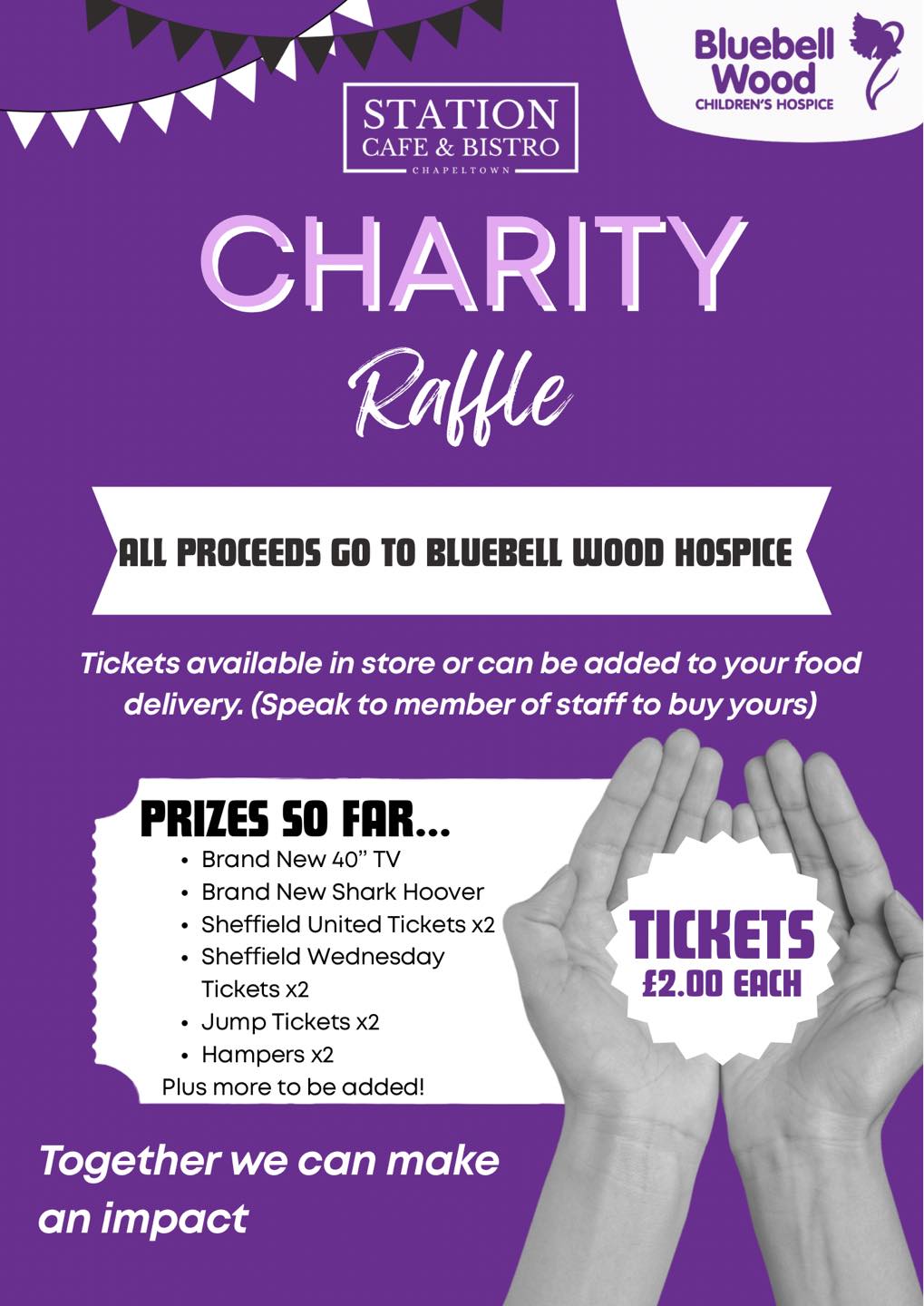 Station - CHARITY RAFFLE NOW LIVE! 🎉 We’re thrilled to be running a ...