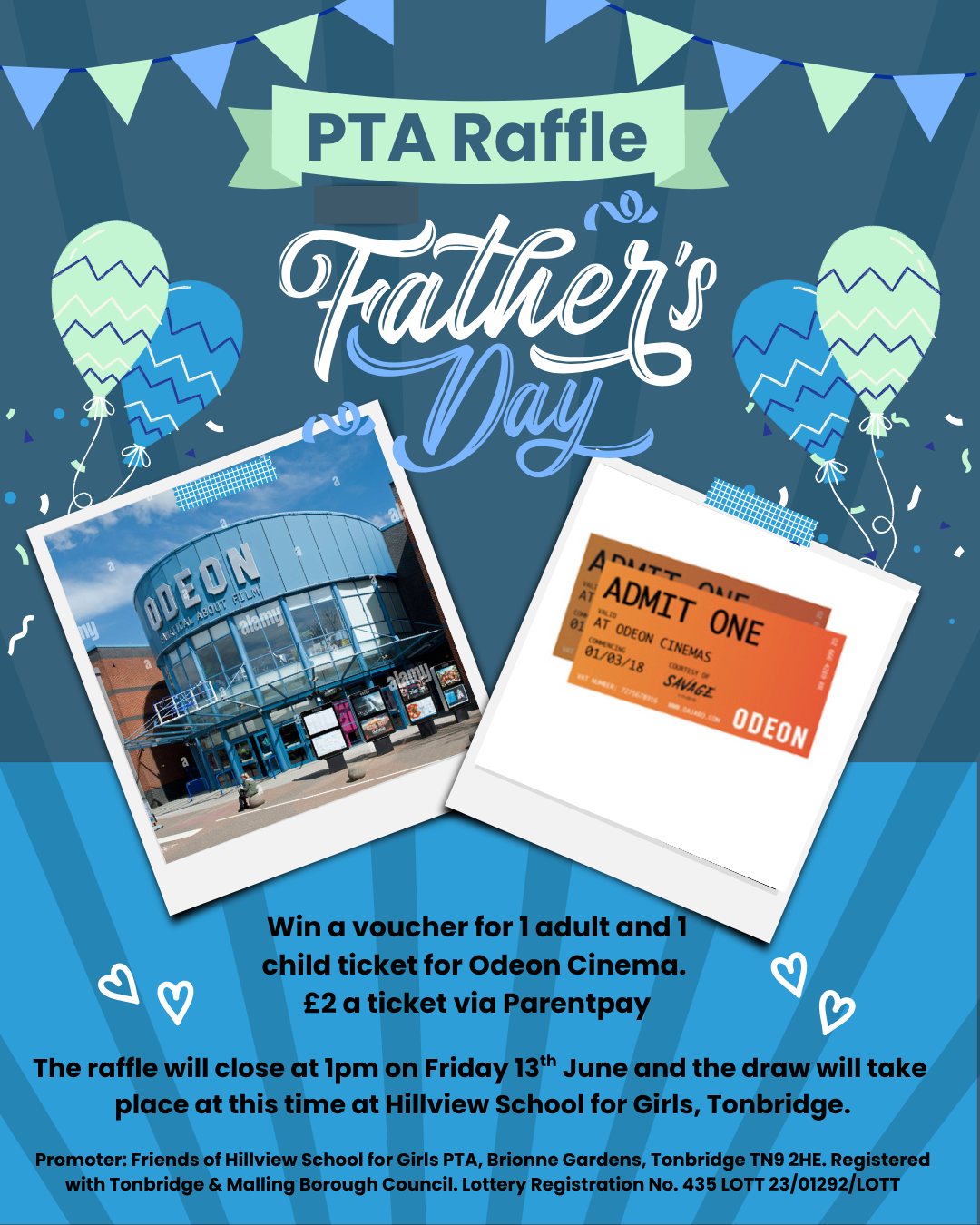 Hillview - 🎉 Exciting news for Father’s Day! 🎉 Join our PTA raffle for ...