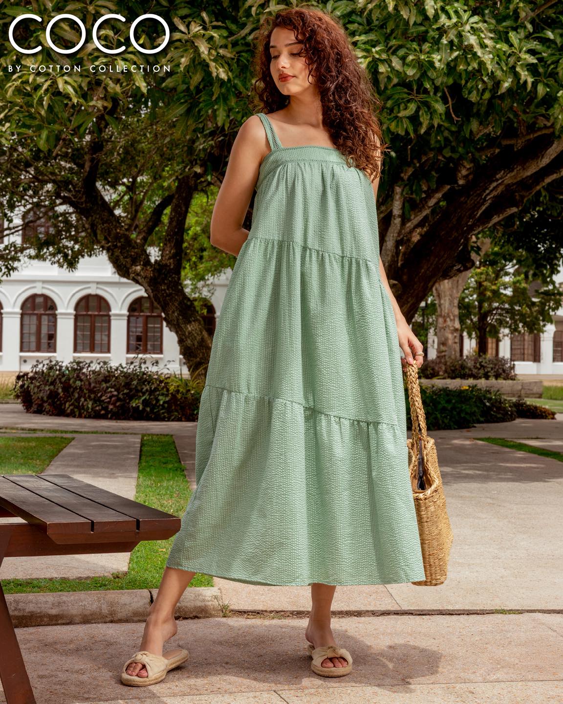 dresses made from cotton Tiered for golden afternoons. ☀️ Soft textured and tiered silhouettes Portofino: State of Mind, made for slow summer days. 🌿 📍 Available at Cotton Collection and selected ODEL milkmaid dress Cascade Bridal Bouquet Burgundy Eco-Conscious Style 54 Hips Size by Age:3-6 m