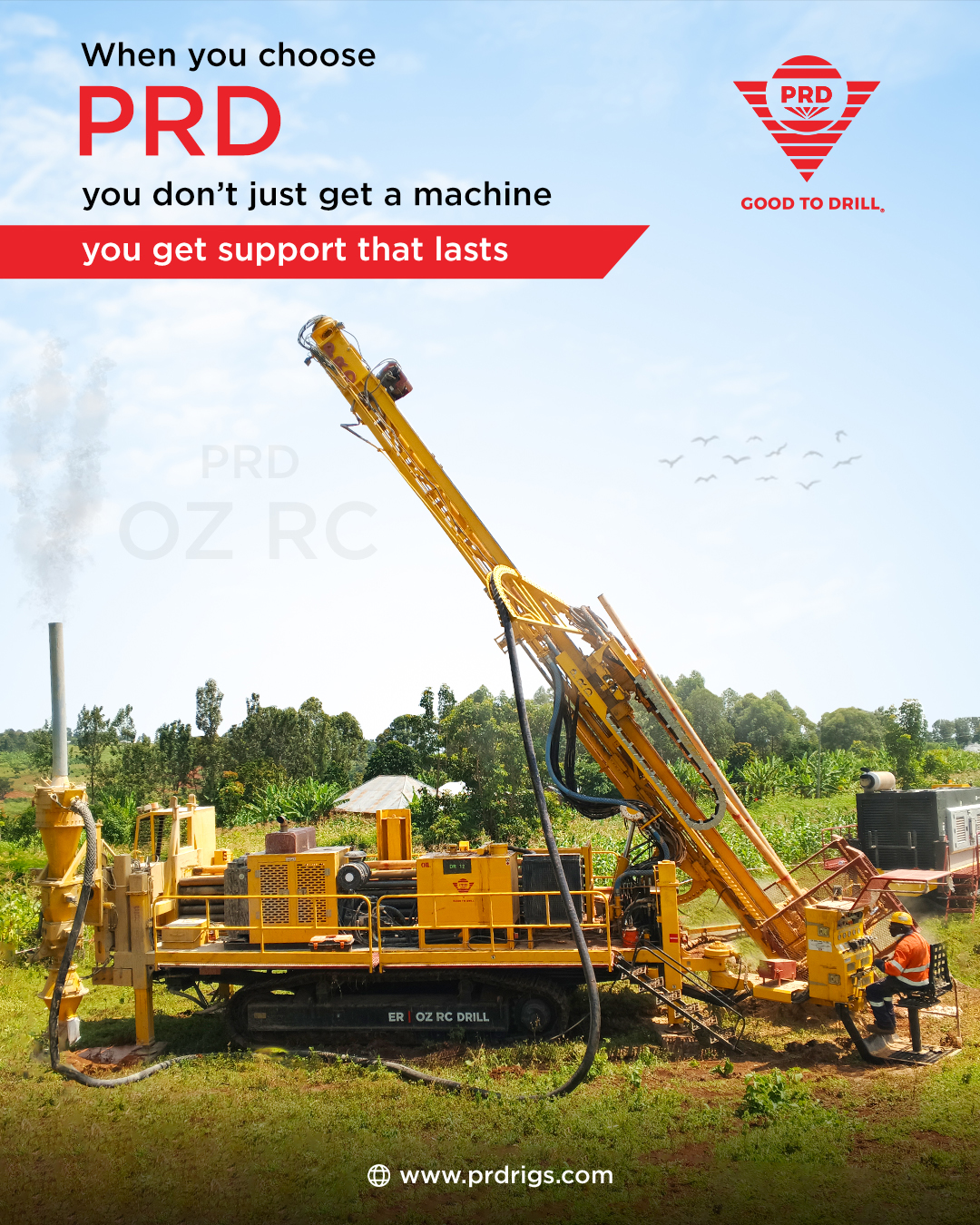 The PRD GOLD RC delivers unmatched... - Prd Rigs Tanzania | Facebook