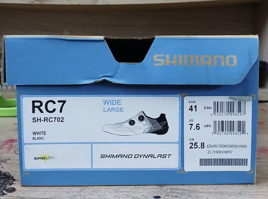 SHIMANO RC7 new from box - Size 41E - Only wear twice for testing 