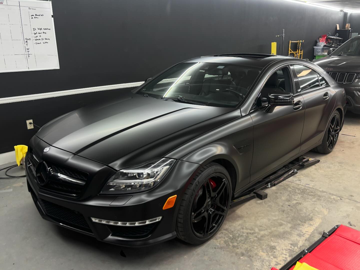 Final ride of 2025 rolling out, Mercedes CLS 63 transformed with