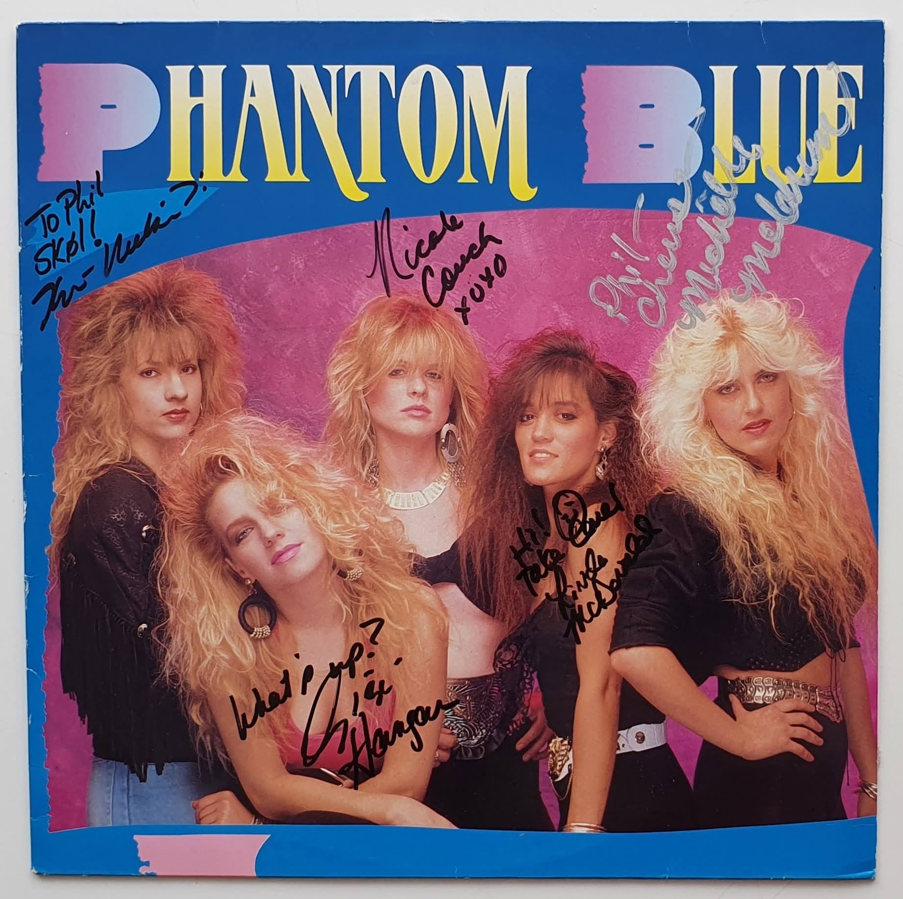 On June 1, 1989. Phantom Blue released the self-titled album