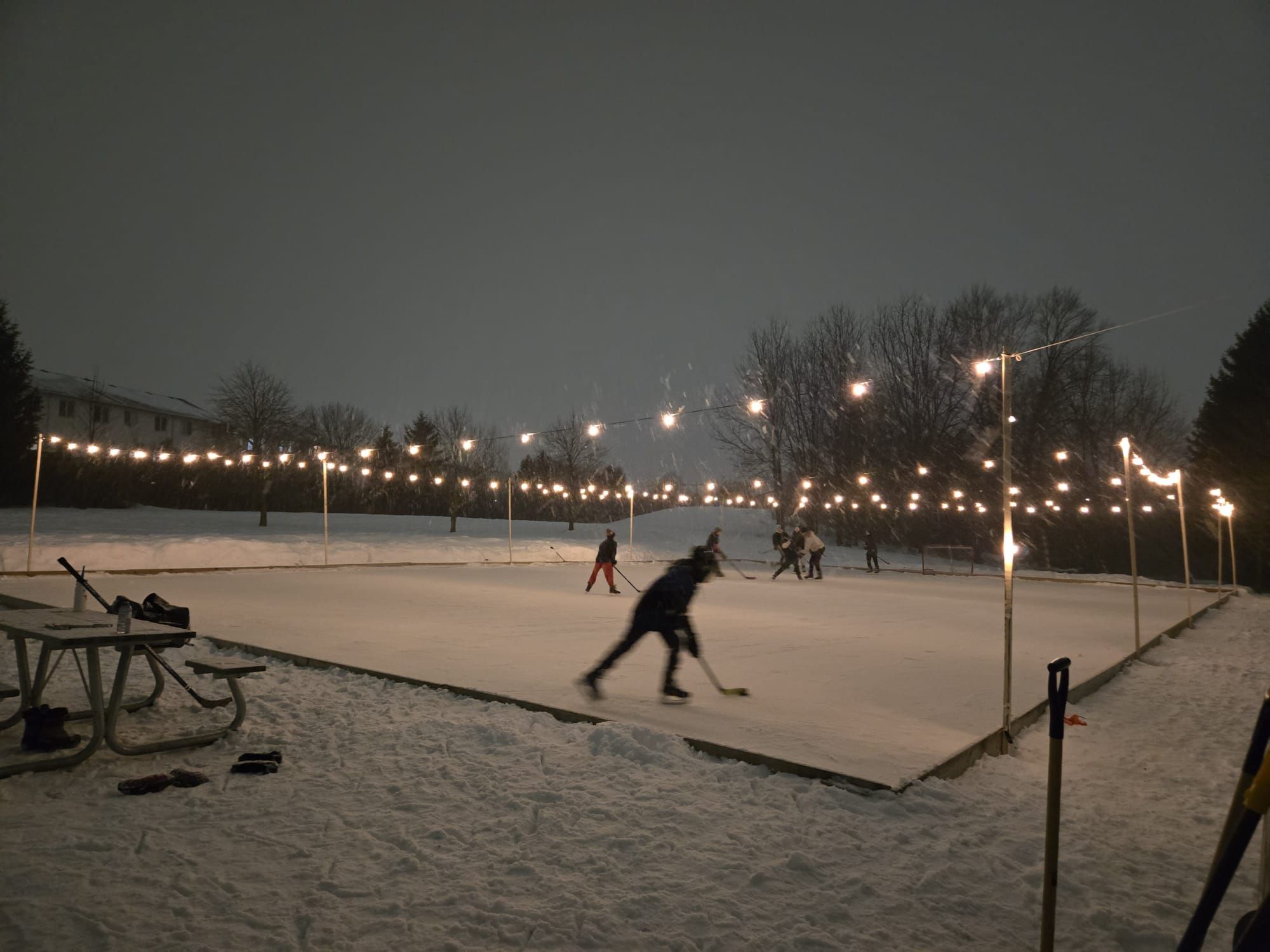 The community keeps raising the... - Outdoor Winter Rinks KW | Facebook