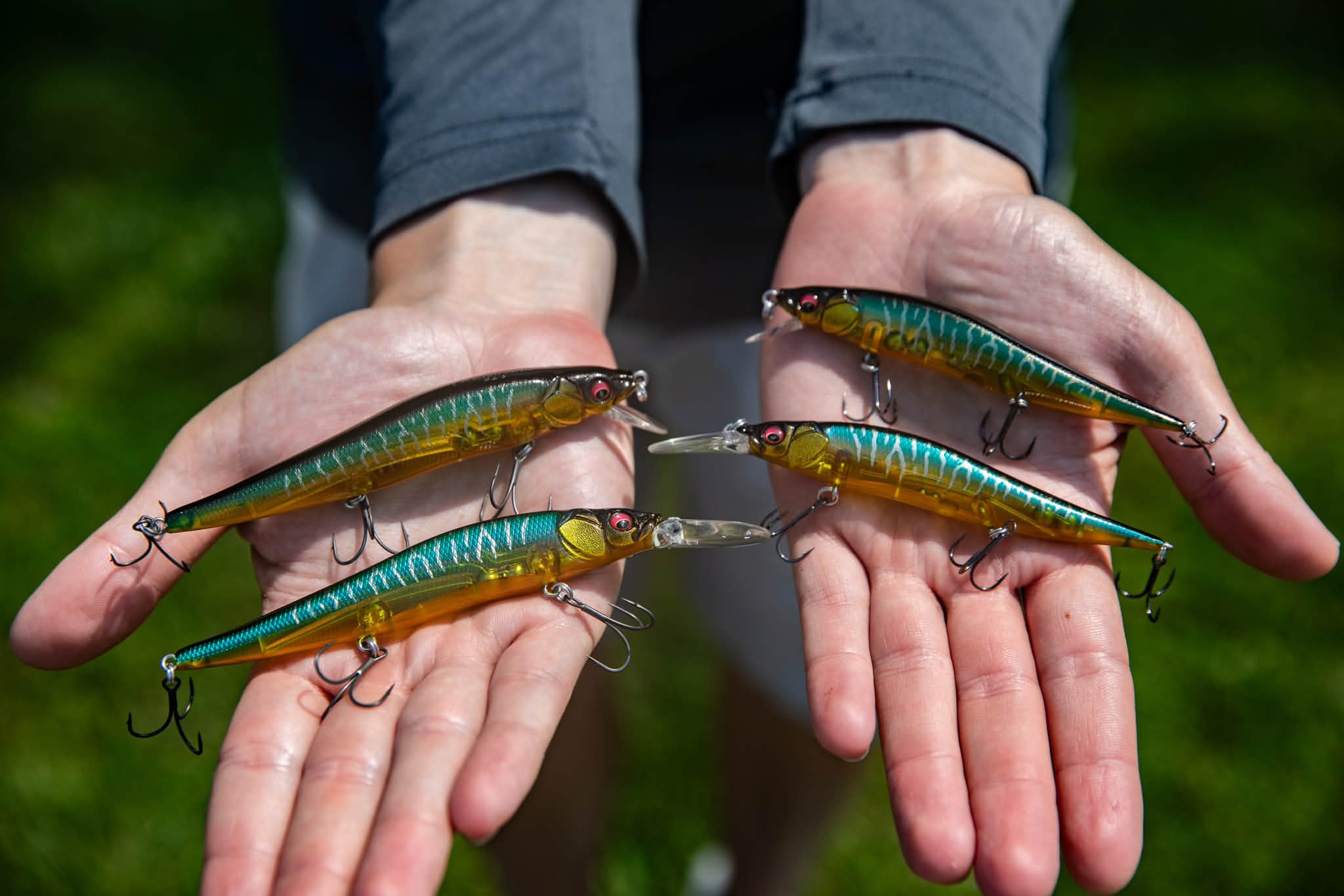 The newest Megabass Respect Series color “GIN TONIC TIGER” is now