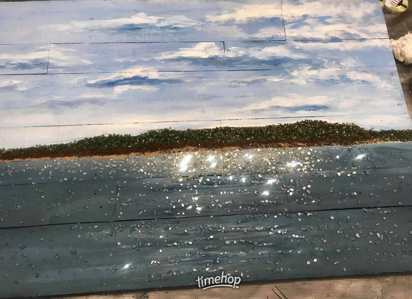 Remembering this sparkly water... - Elizabeth Rhodes Studio | Facebook