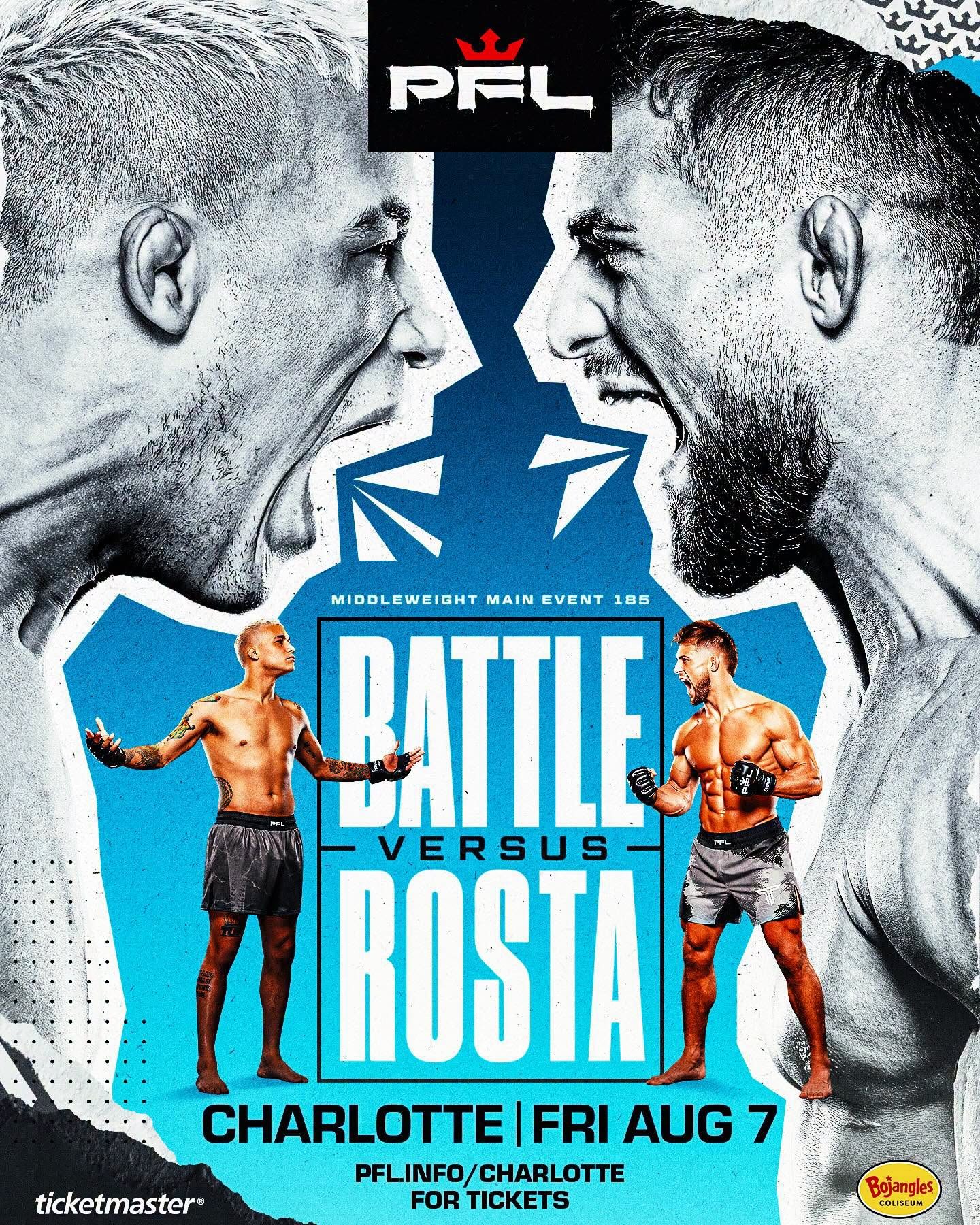 Bryan Battle vs. Dalton Rosta set to headline PFL Charlotte Battle