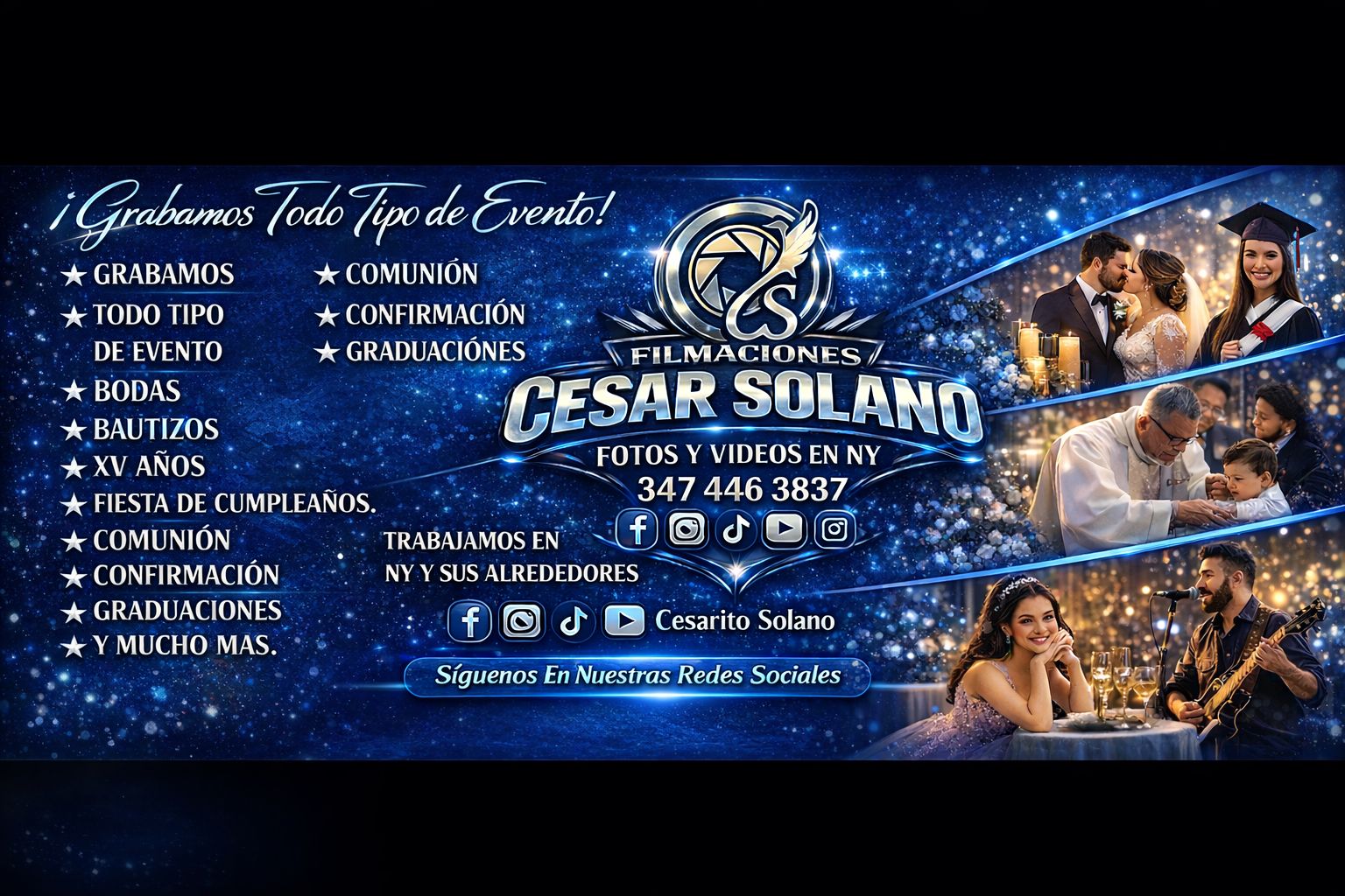 Filmaciónes Cesar Solano | New York NY