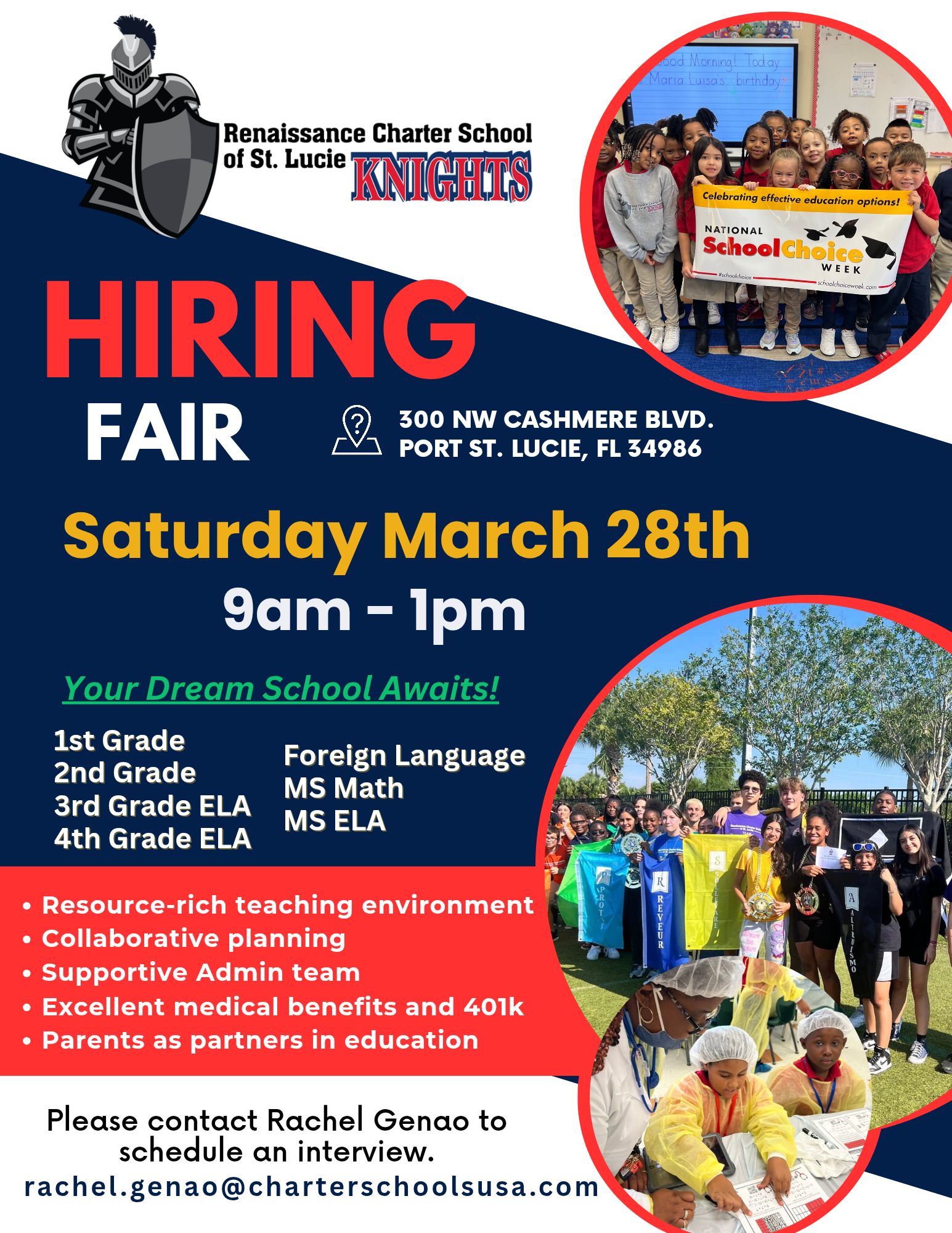RCSSL Teacher Hiring Fair
