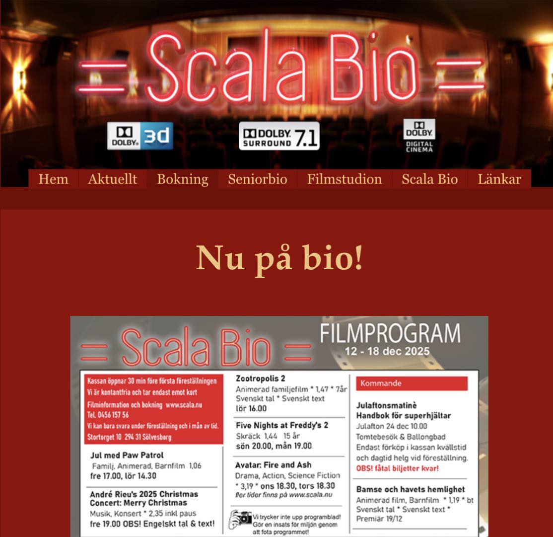 Scala Bio | Sölvesborg