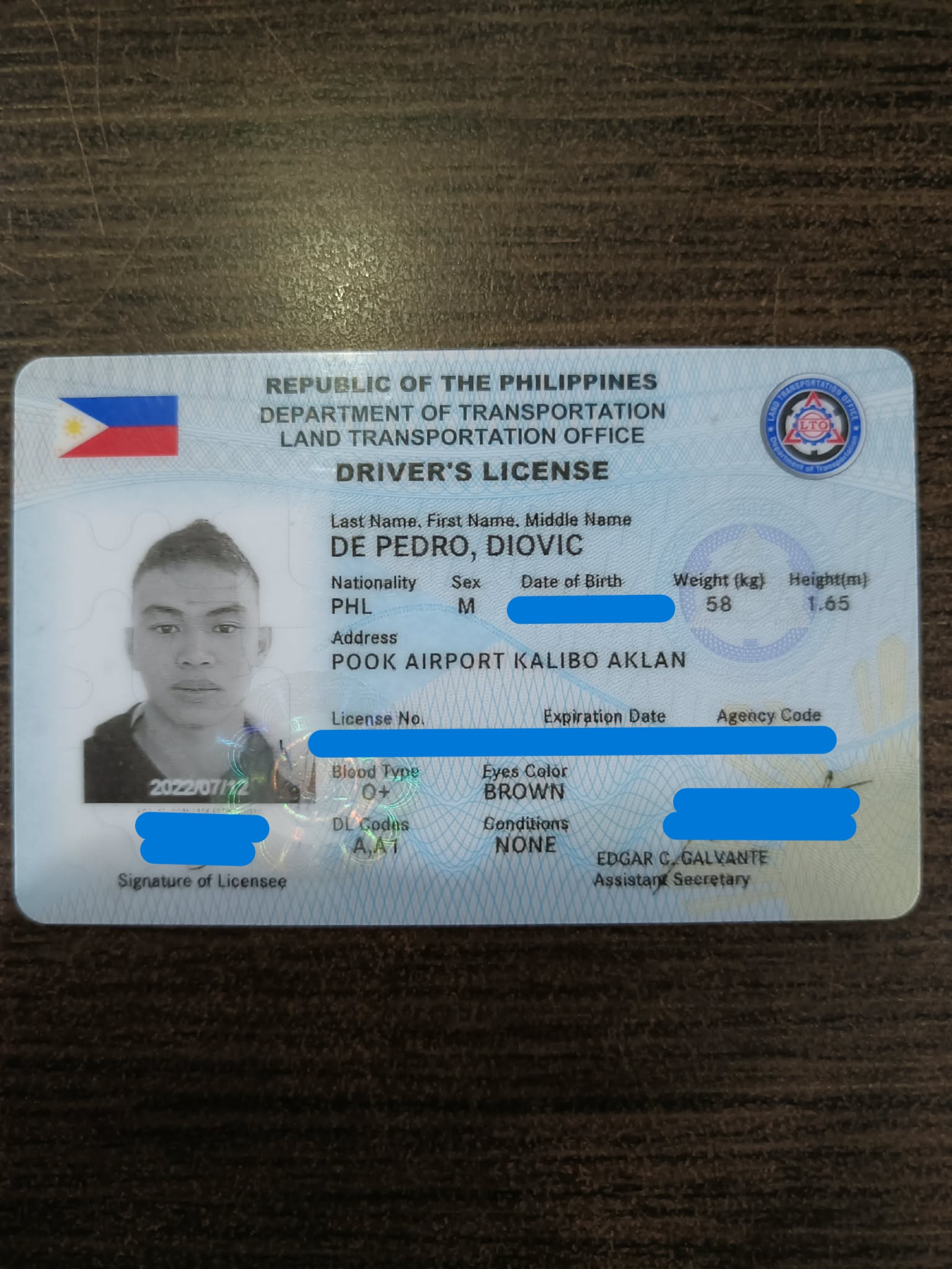 Malay - Lost and Found Item: LTO DRIVER'S LICENSE Isang concerned ...
