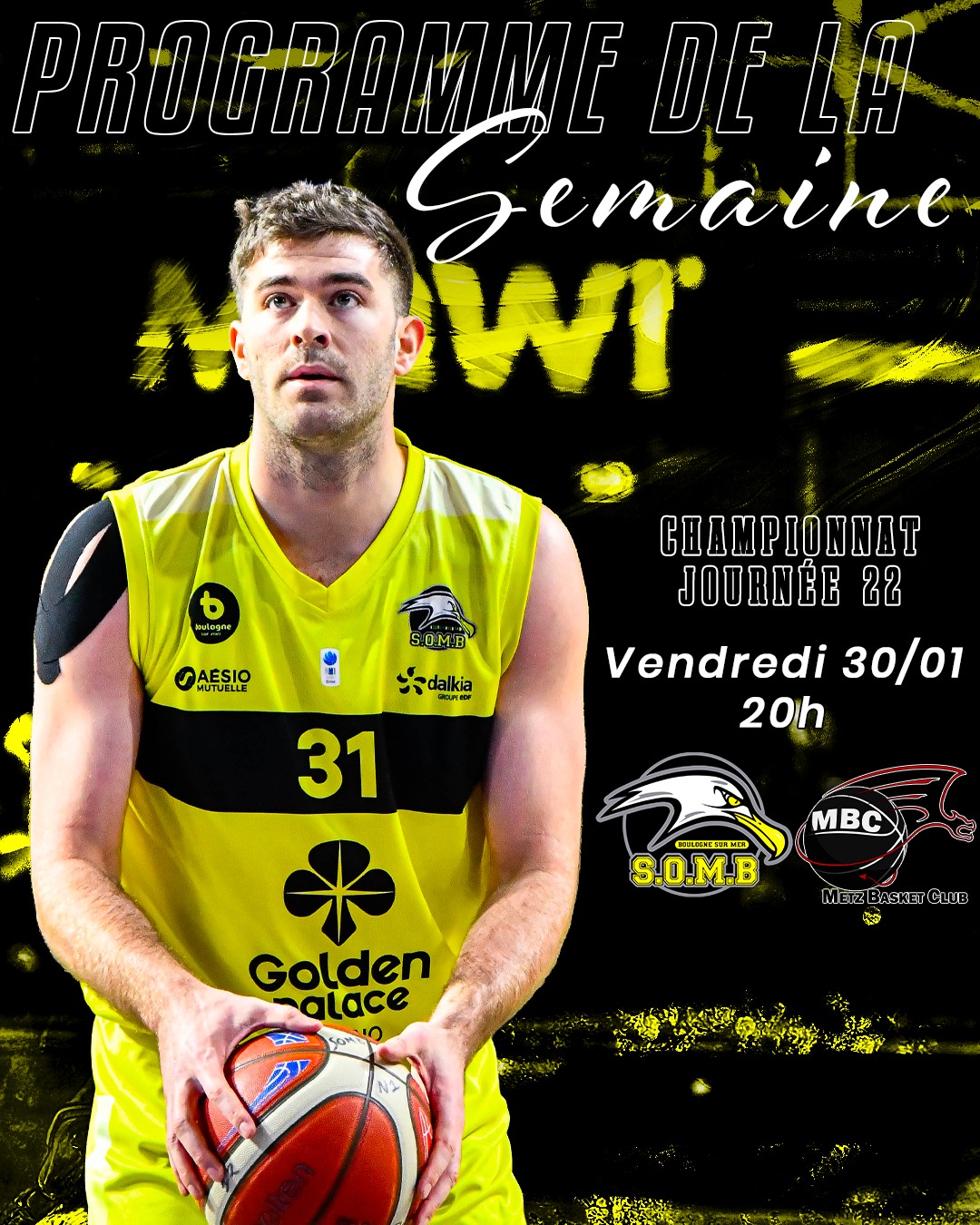 SOMB - 📆 𝐏𝐑𝐎𝐆𝐑𝐀𝐌𝐌𝐄 𝐃𝐄 𝐋𝐀 𝐒𝐄𝐌𝐀𝐈𝐍𝐄 Cette semaine, nos Somistes vous ...