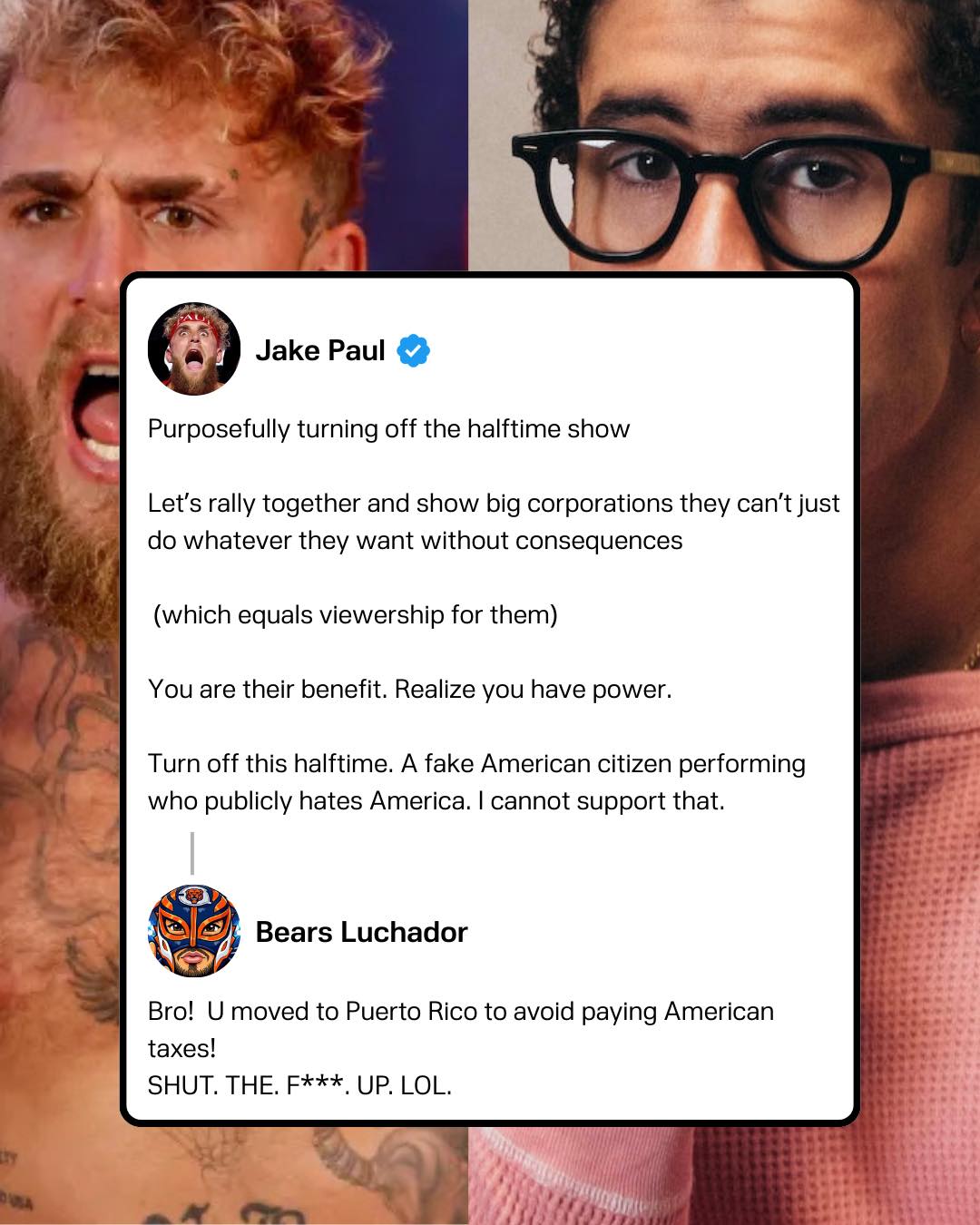 Jake Boys - Jake Paul says he’s turning off the Super Bowl... | Facebook