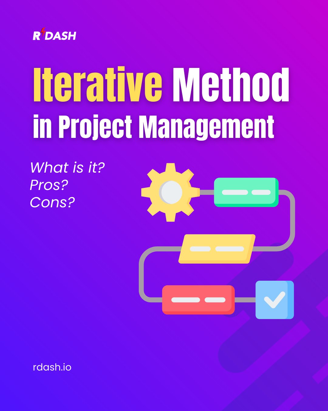RDash - Have you ever used the Iterative Method in your...