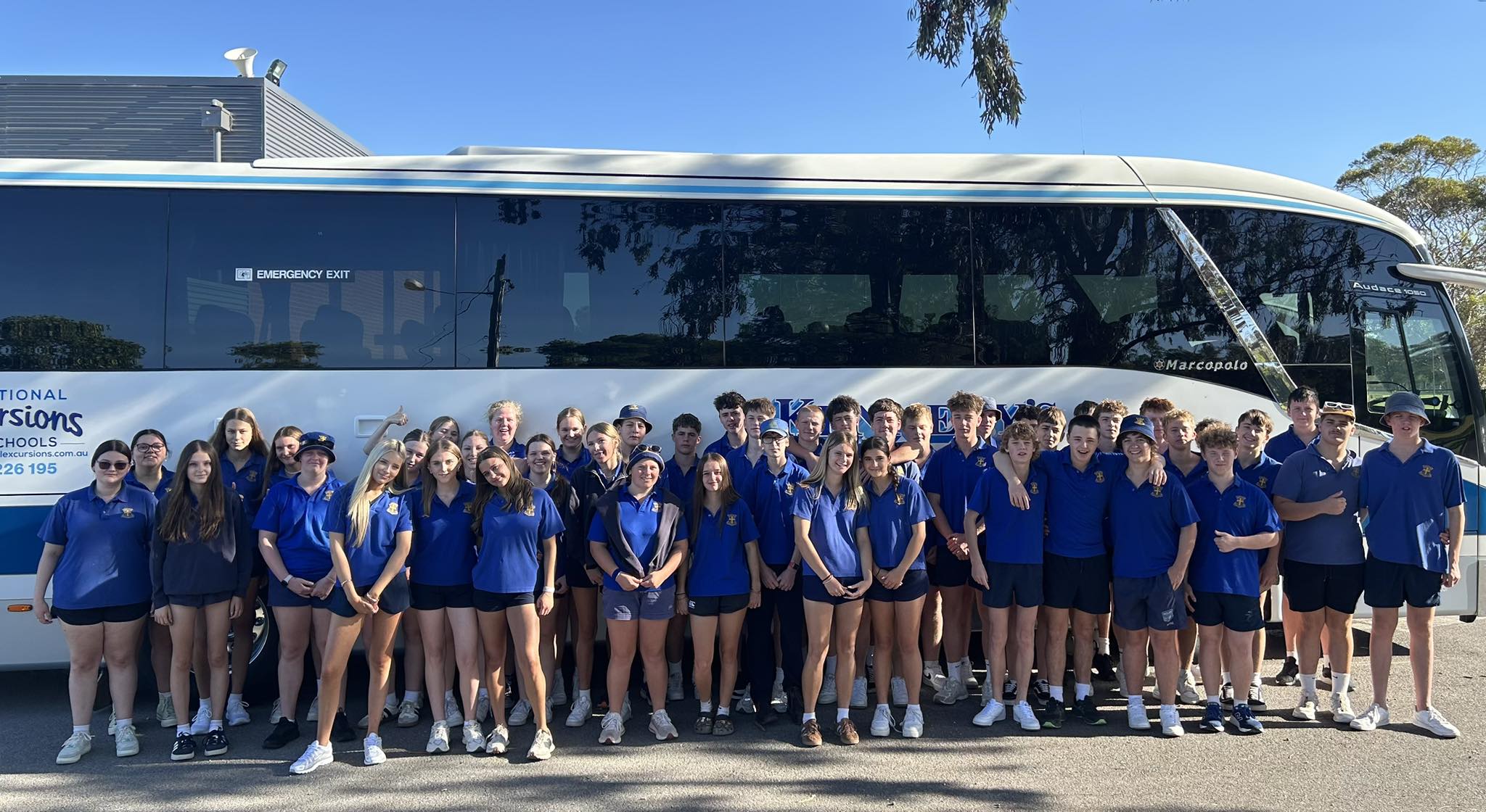 Yanco - They’re on their way! We wish our Year 9 students all the best ...