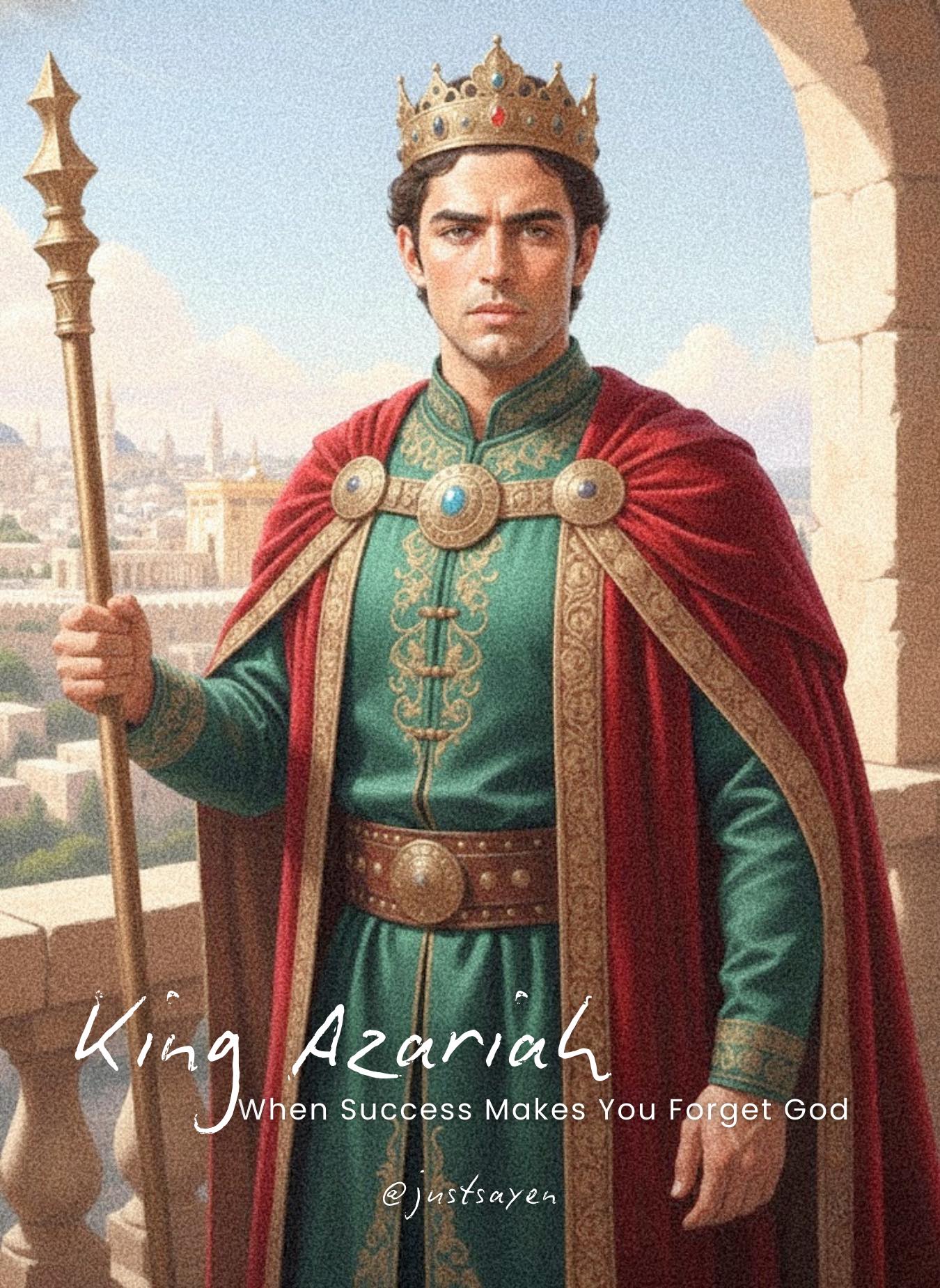 Just - Azariah became king of Judah at sixteen years old. He did what ...