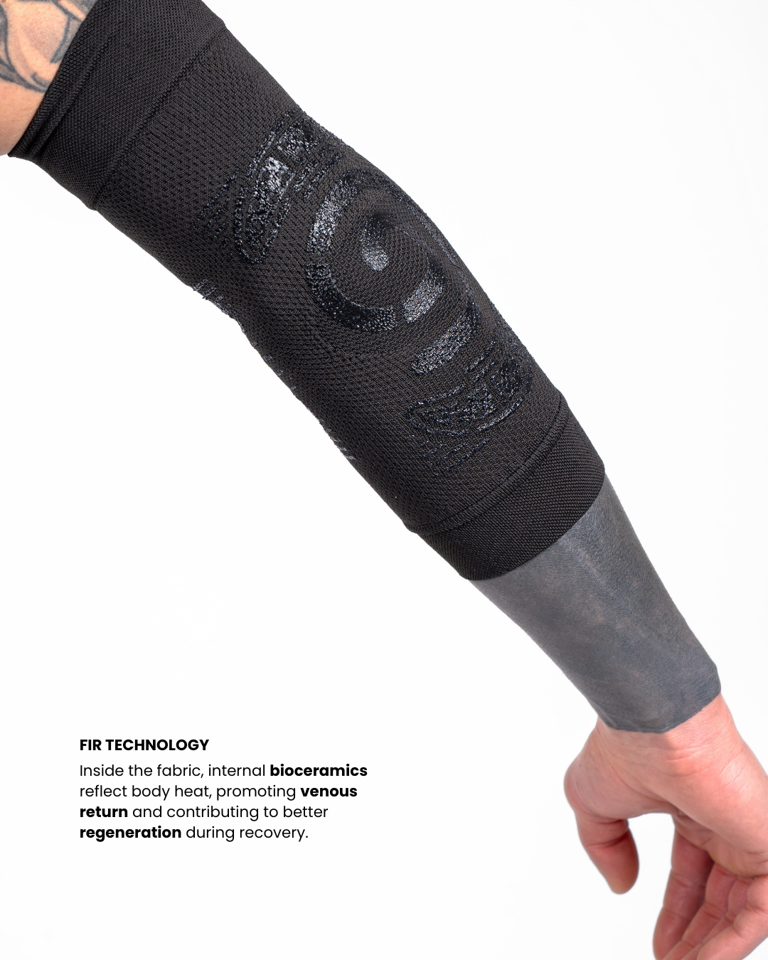 FLOKY Hyper Man Leggings Biomeccanici Uomo – Compressione Graduata Con Bioceramiche Per Sport E Recupero Muscolare