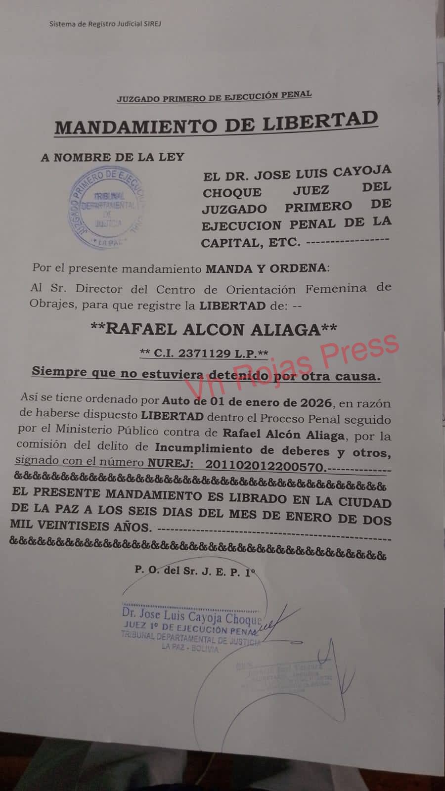 Ex juez Rafael Alcon Aliaga, la... - Victor hugo Rojas | Facebook