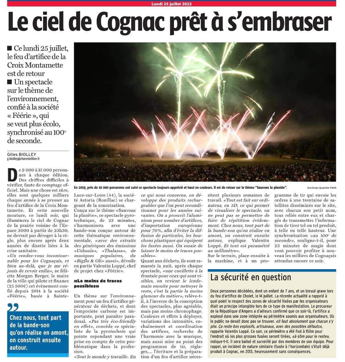 Feu D artifice De La Croix Montamette 2022