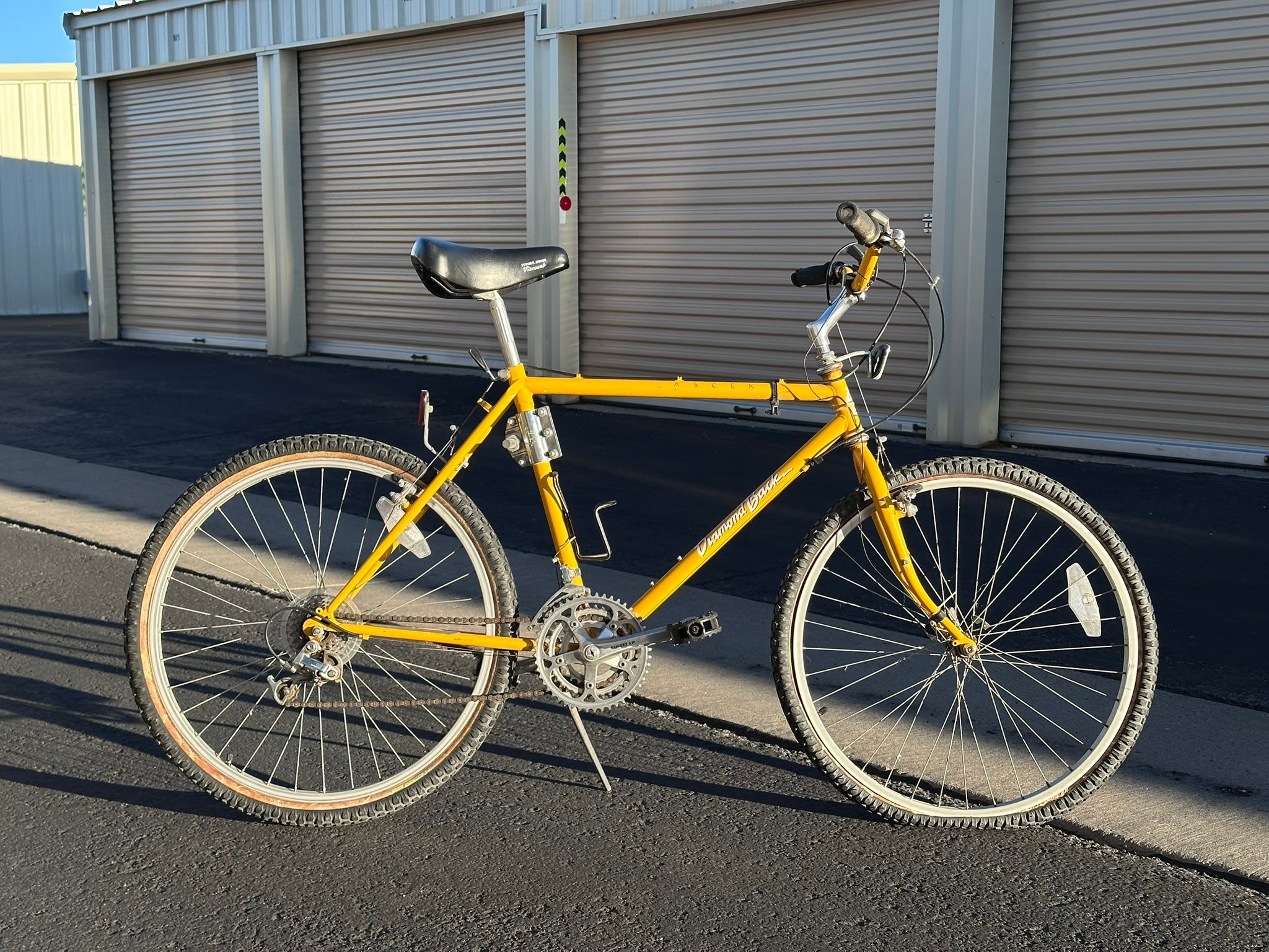 Vintage diamond back ascent bike found
