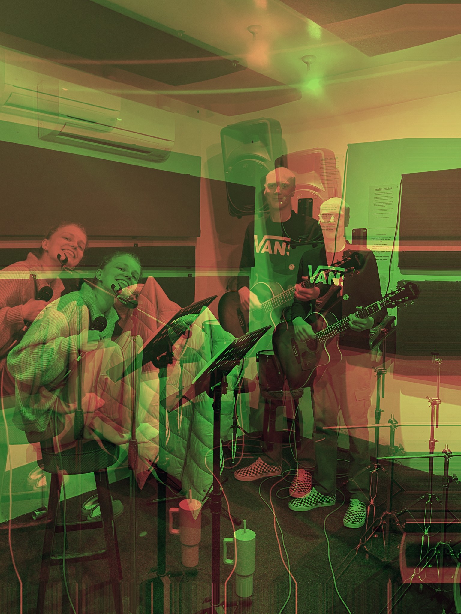 Distorted - Great rehearsal last night! We divided it into two sets ...