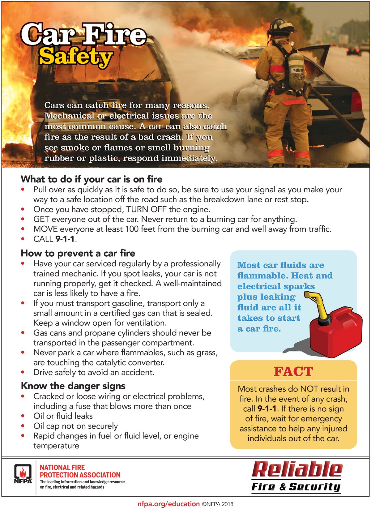 🚗 Your Ride Deserves a... - Reliable Fire & Security | Facebook