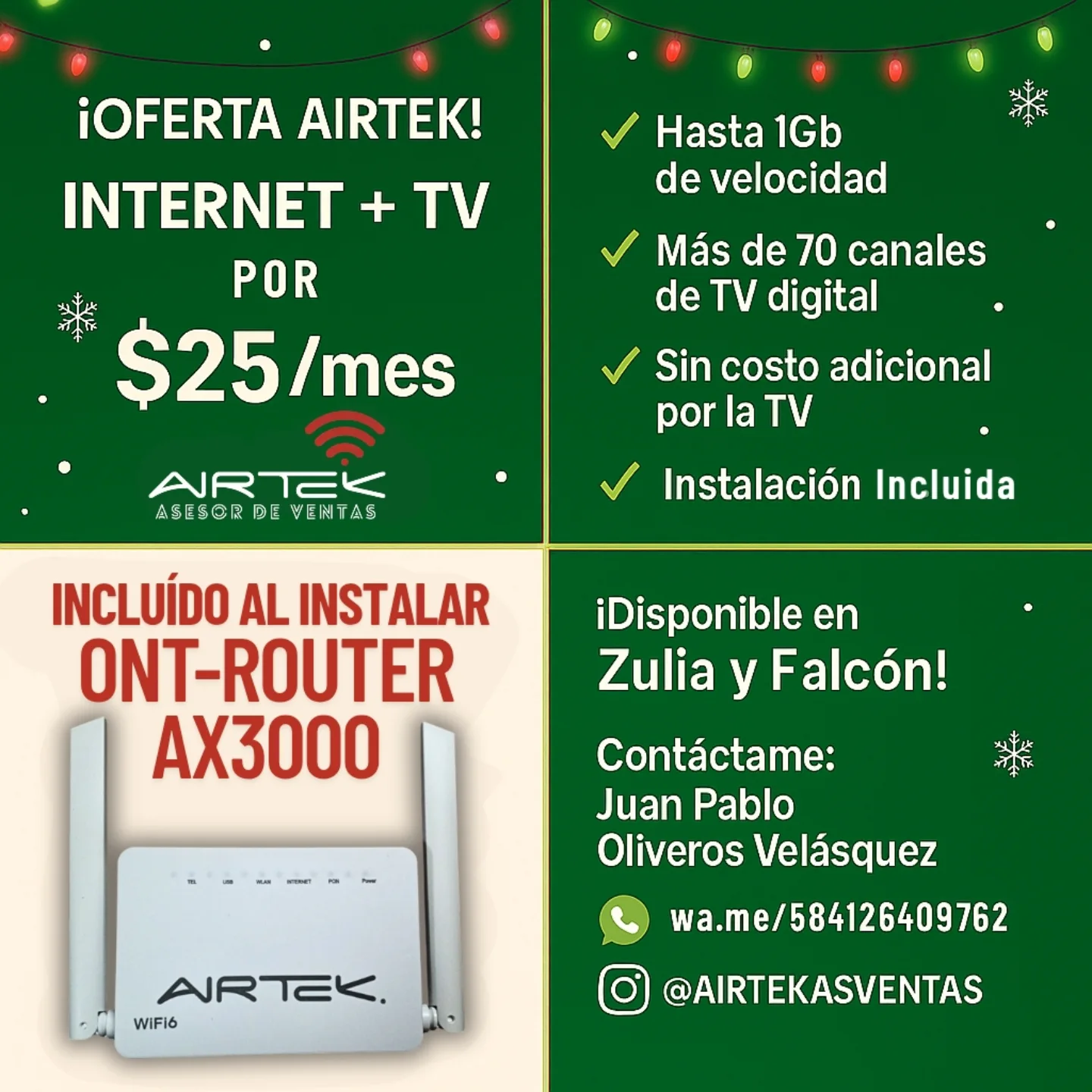 Airtek Asesor de Ventas