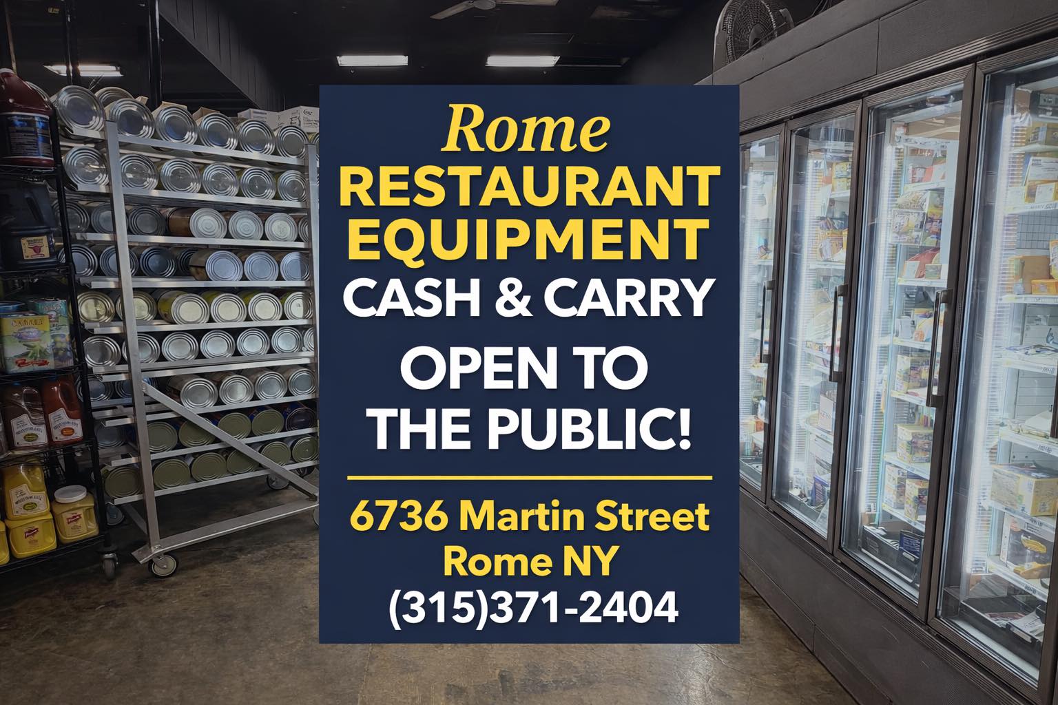 Rome Restaurant Equipment | Rome NY