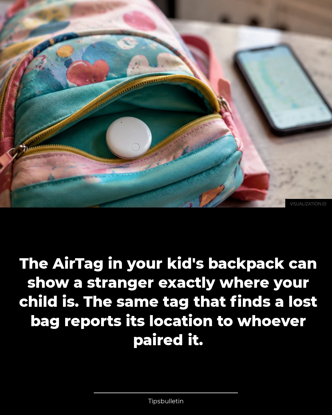 airtag on kids backpack How to Add Airtag in