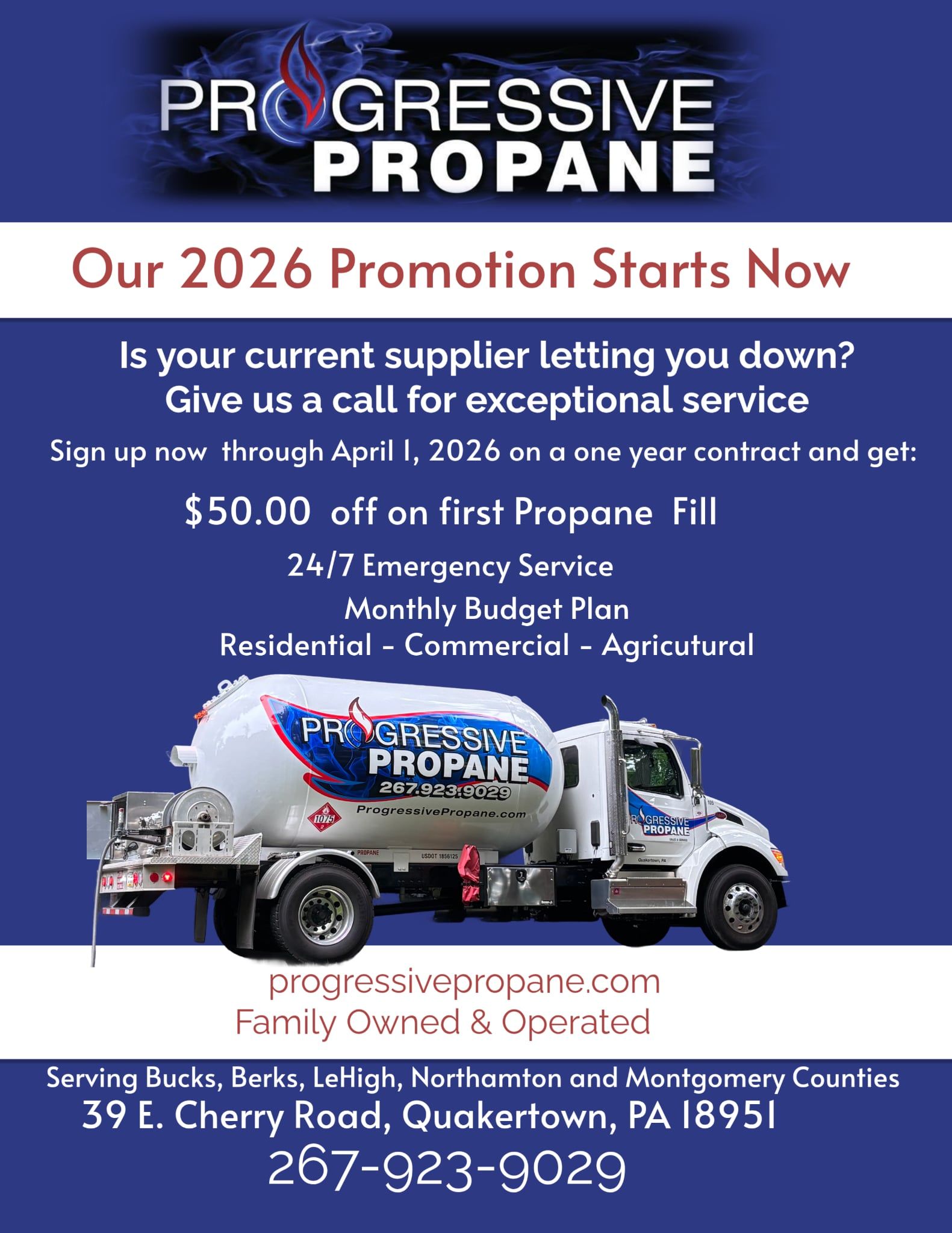 Progressive Propane | Quakertown PA