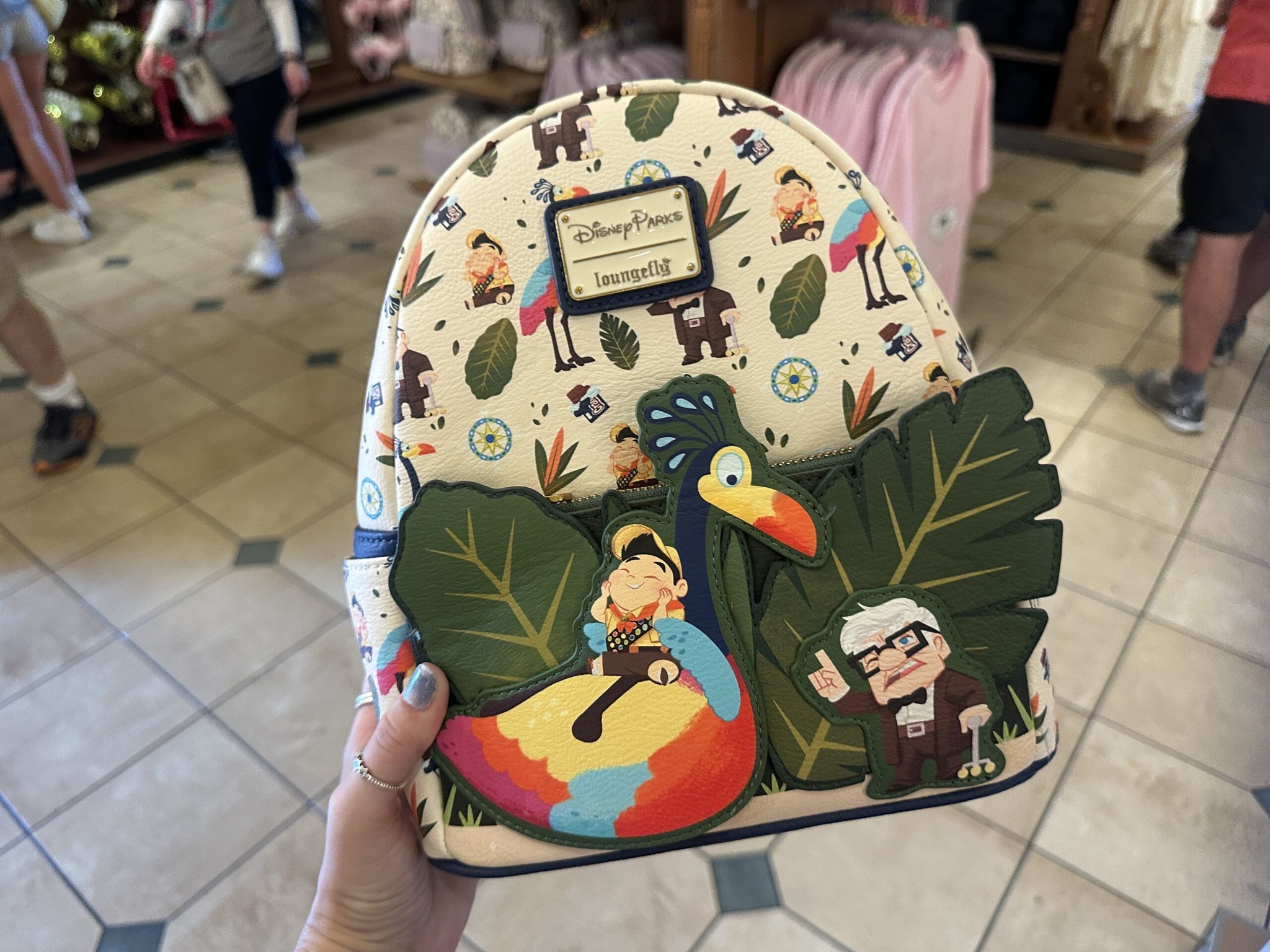 disney up loungefly mini backpack EXCLUSIVE DROP: Pixar House & Characters With tan adjustable straps and a sturdy top handle Up' Loungefly Backpack With Cutesy