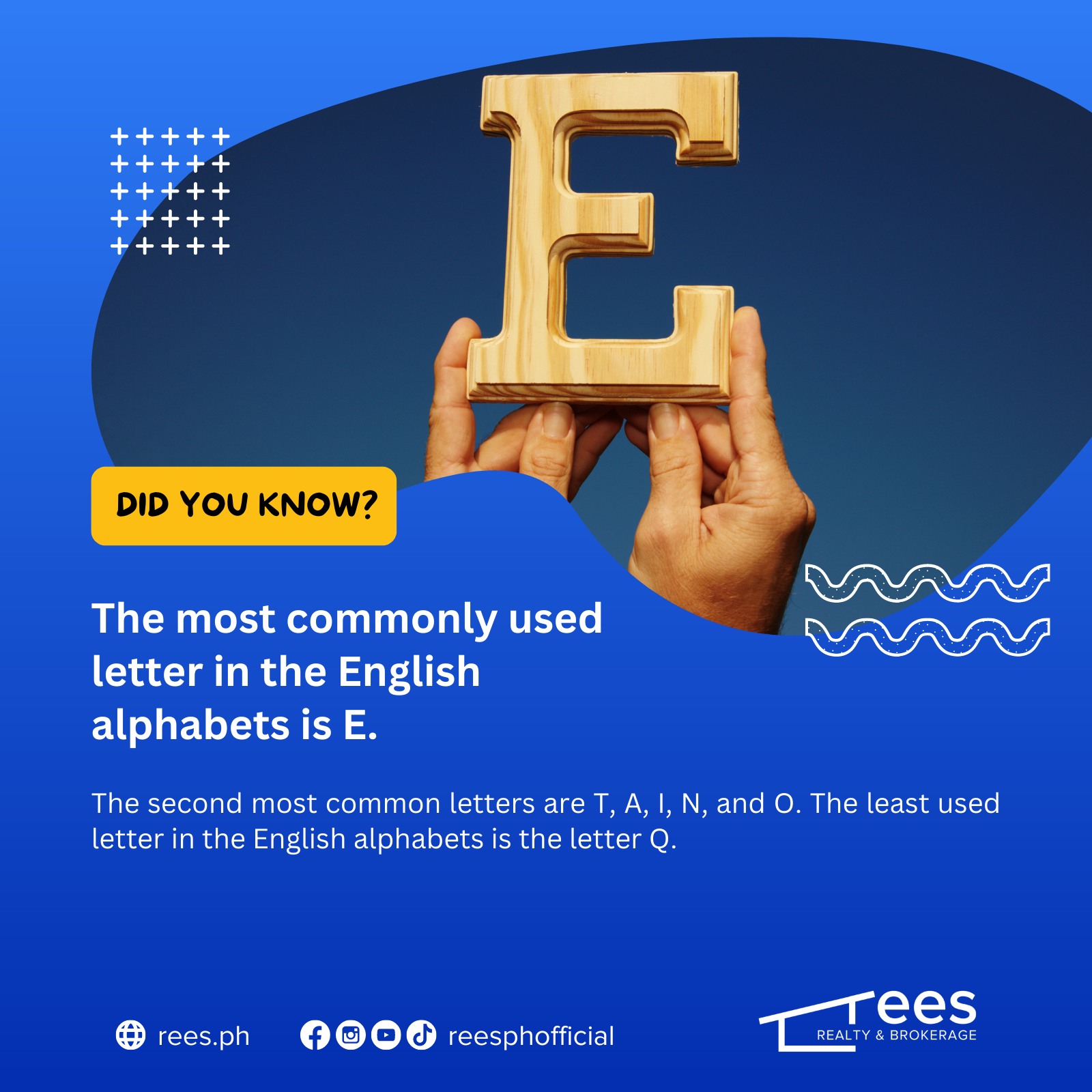 Property Portal - The most commonly used letter in the... | Facebook