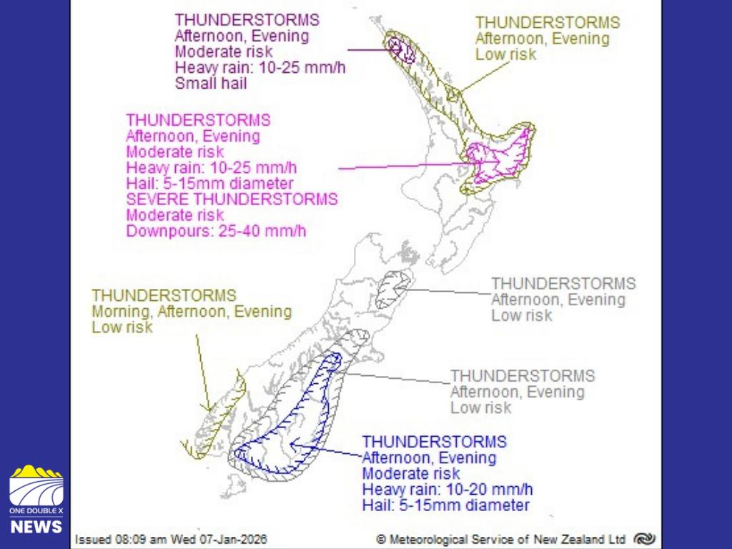 Radio - SEVERE THUNDERSTORM WATCH IN PLACE FOR THE BAY OF PLENTY ...