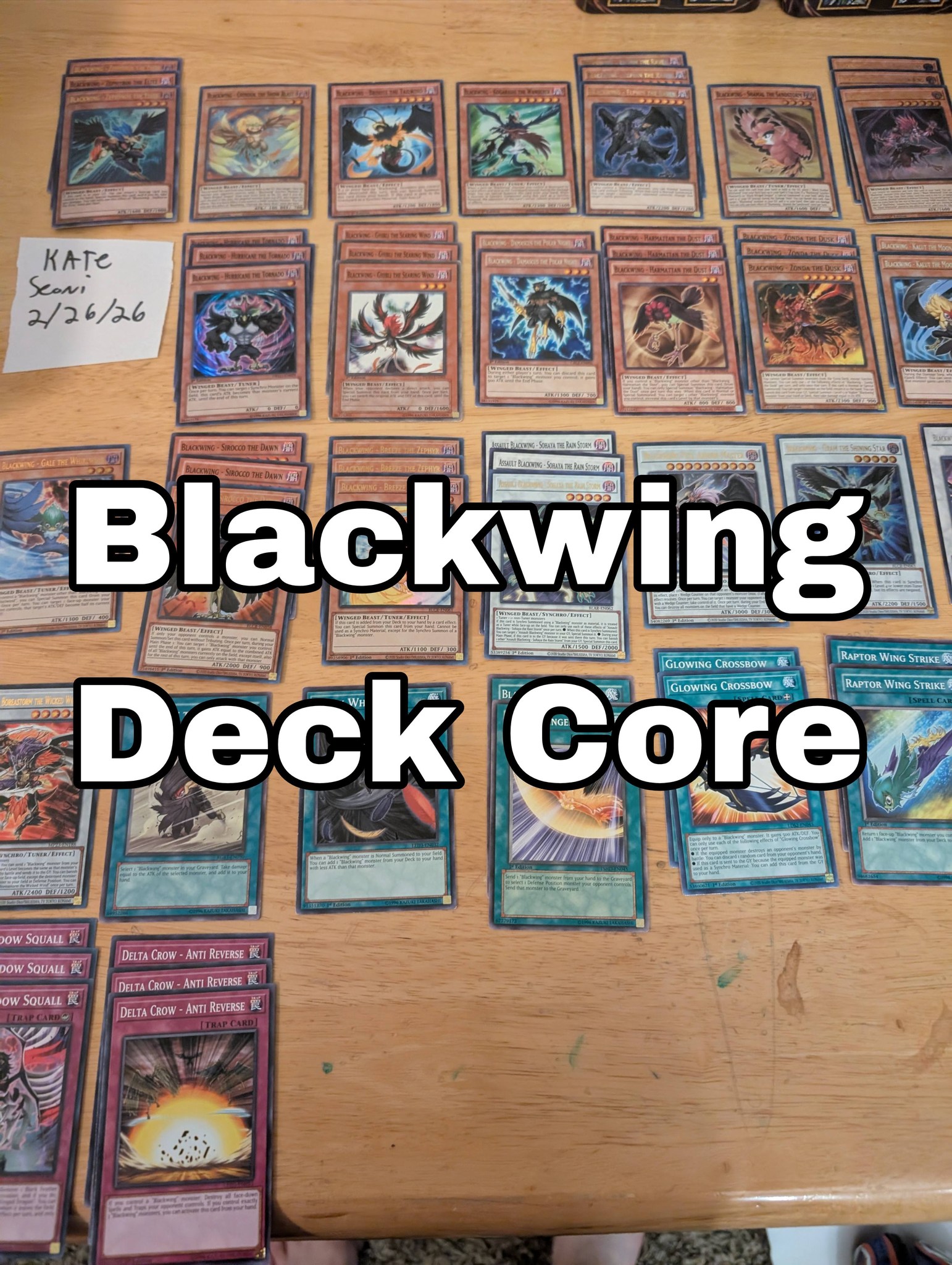 yugioh best blackwing deck Complete Custom for Yu-Gi-Oh! 5D's *BRICK PROOF* - MOST CONSISTENT