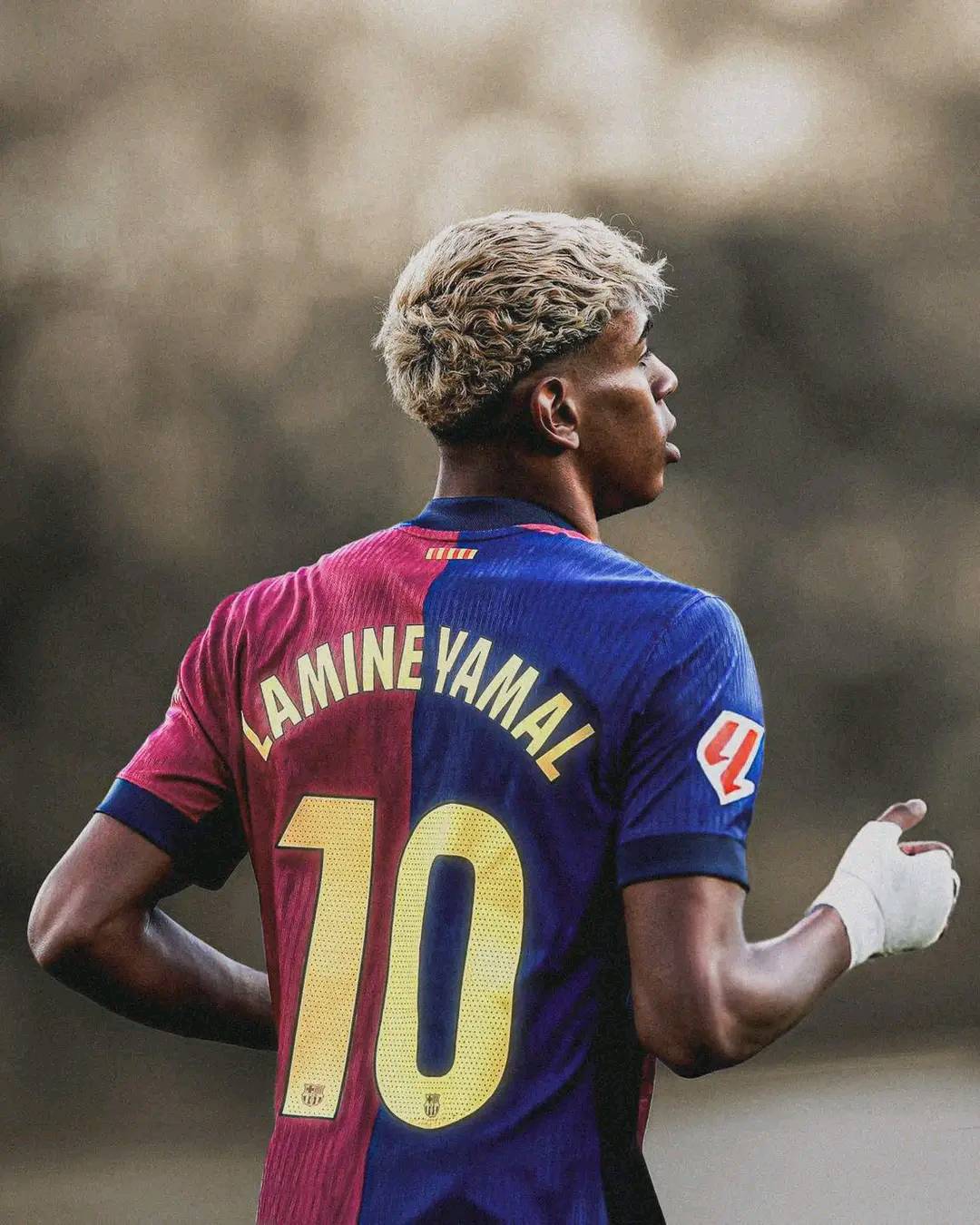 Lamine Yamal becomes Barcelona's number 10
