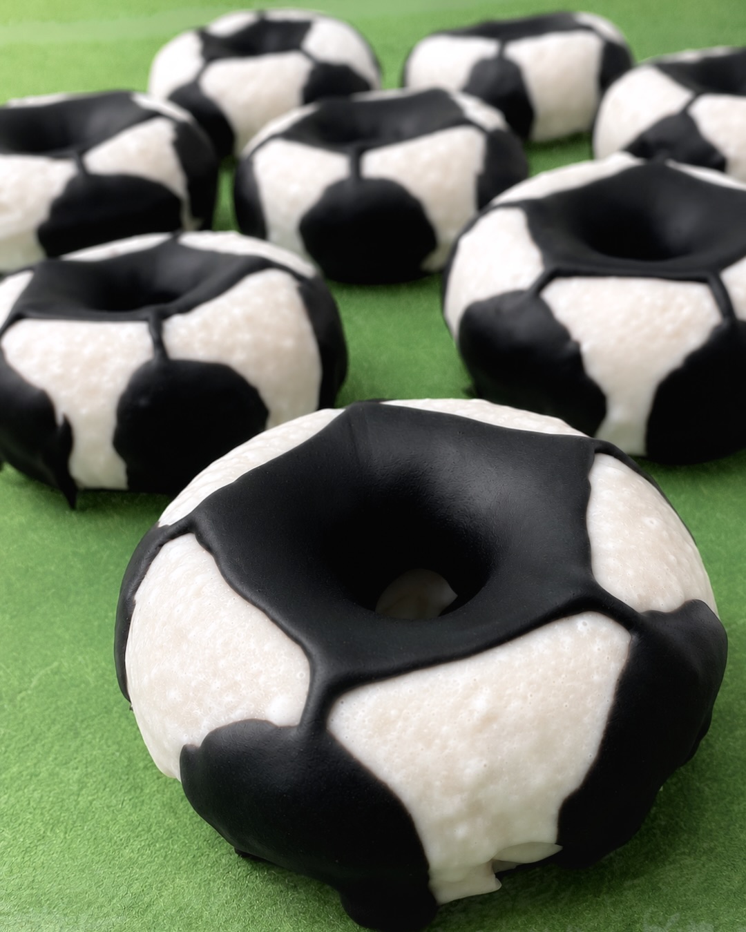 Introducing the World Cup Tres Leches Cake Doughnut ⚽🍩 Created