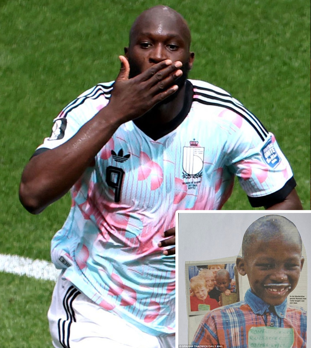 Romelu Lukaku's father Roger Menama Lukaku: 